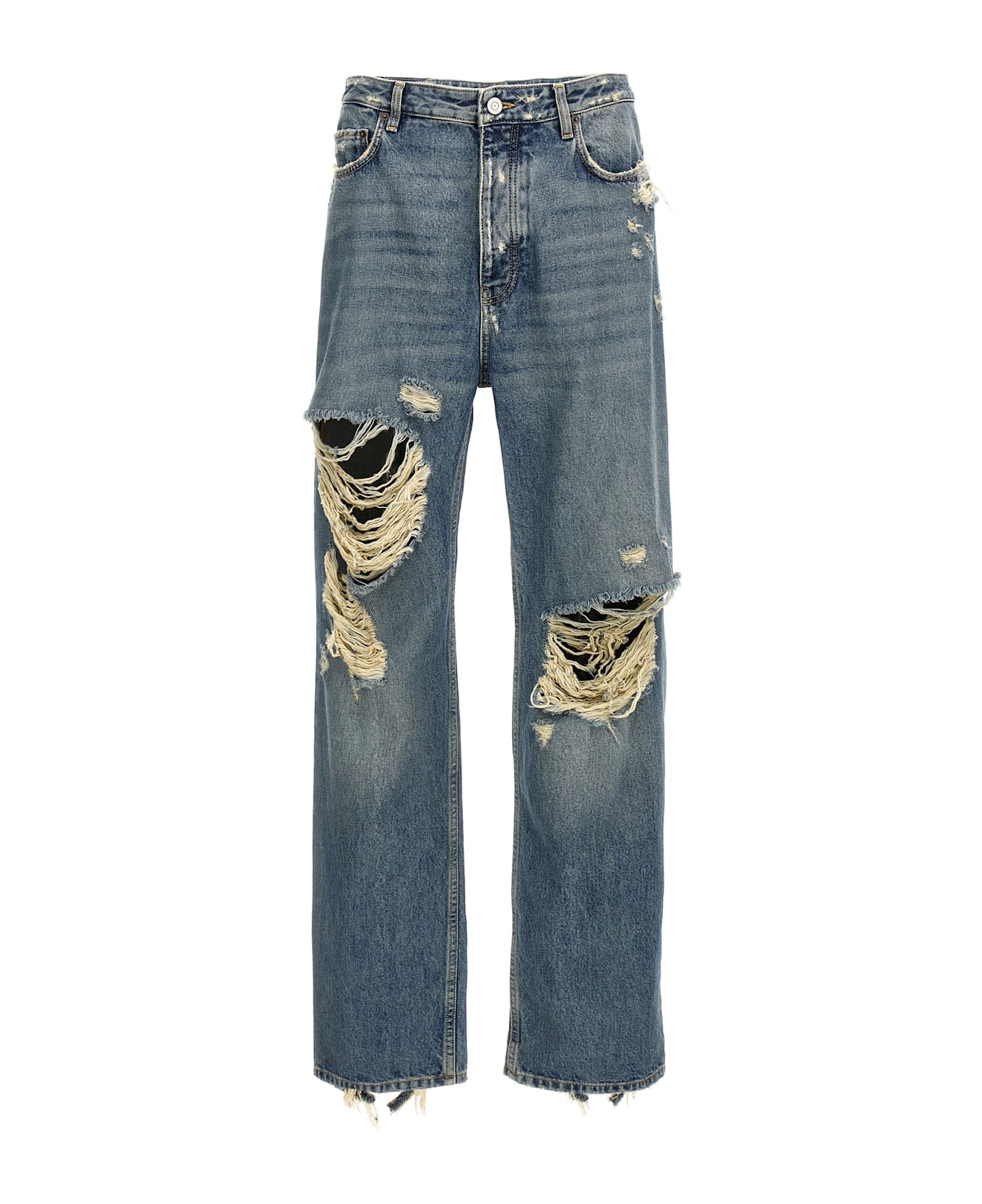 Balenciaga 'ripped' Jeans - Blue