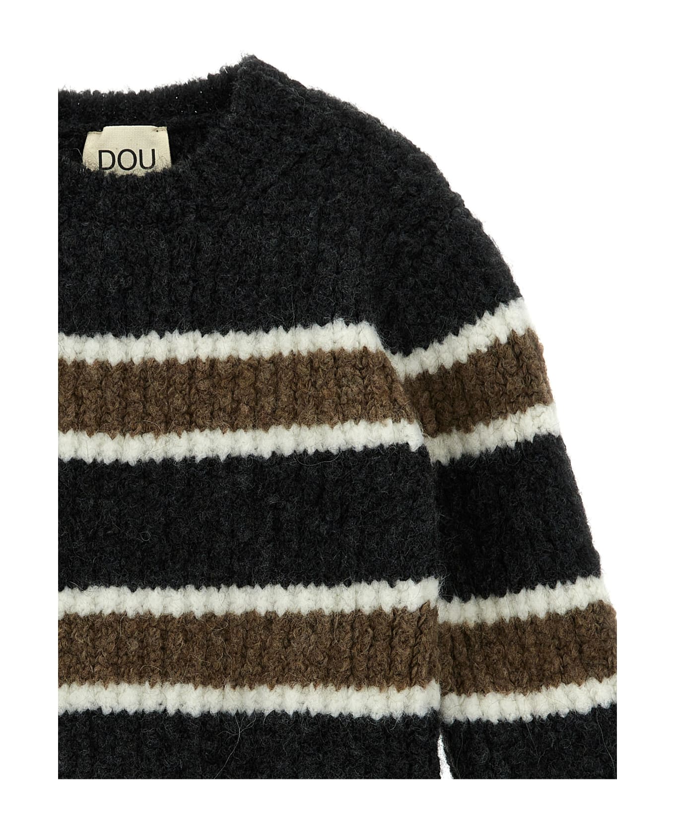 Douuod Striped Sweater - Multicolor ニットウェア＆スウェットシャツ
