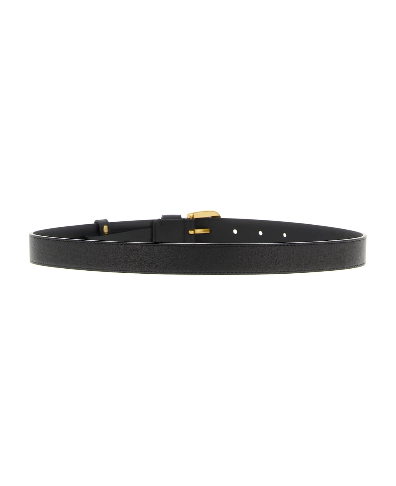 Valentino Garavani Vlogo Signature Belt - Black  