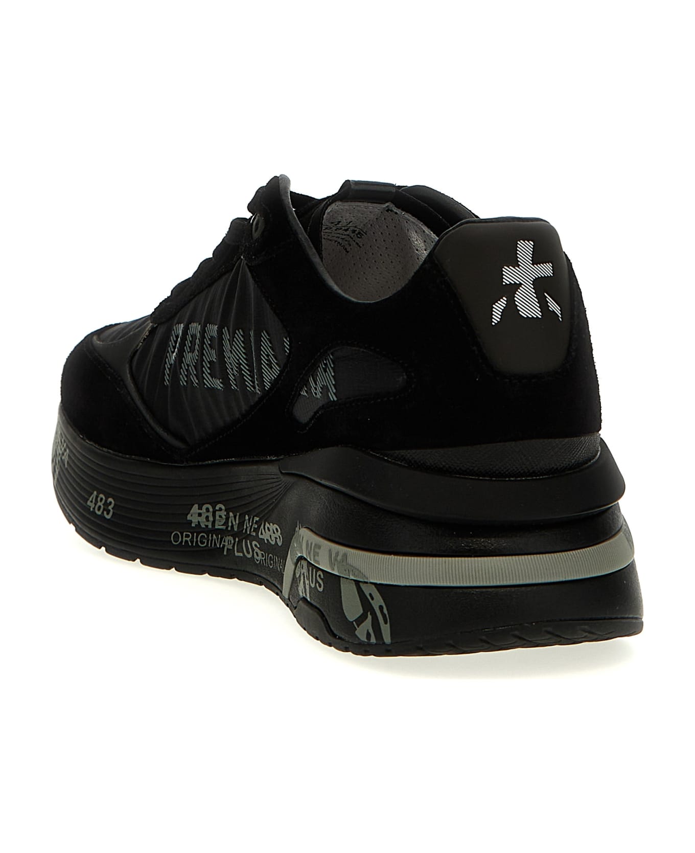 Premiata Moerun 6445 Sneakers - BLACK スニーカー