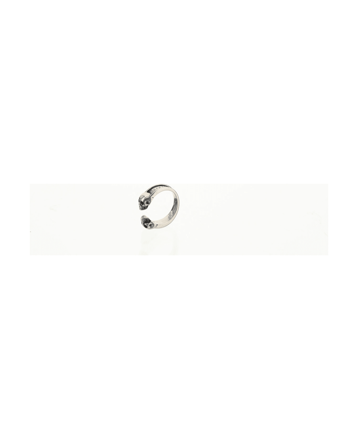 Alexander McQueen Ring - Mcq0911sil.v.b Antil