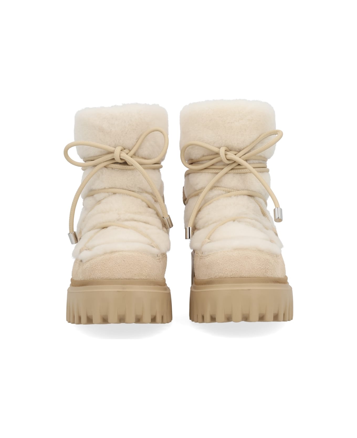 Hogan Boot "ankle H700" - BEIGE