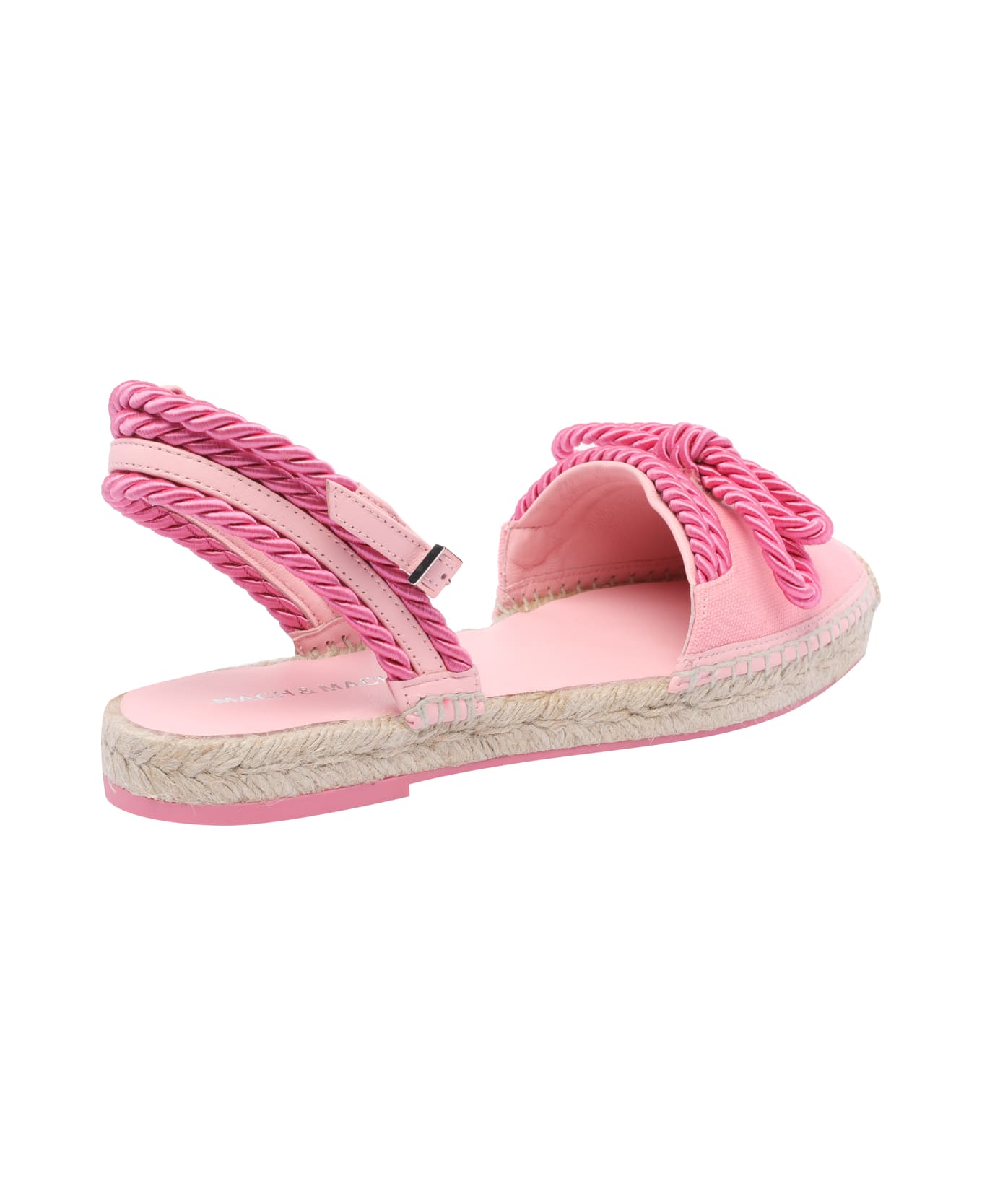 サンダル・ミュール MACH & MACH 'Double Bow Pink Riviera' espadrilles Mach & Mach 'Double Bow Pink Riviera' Espadrilles | ShopSimon