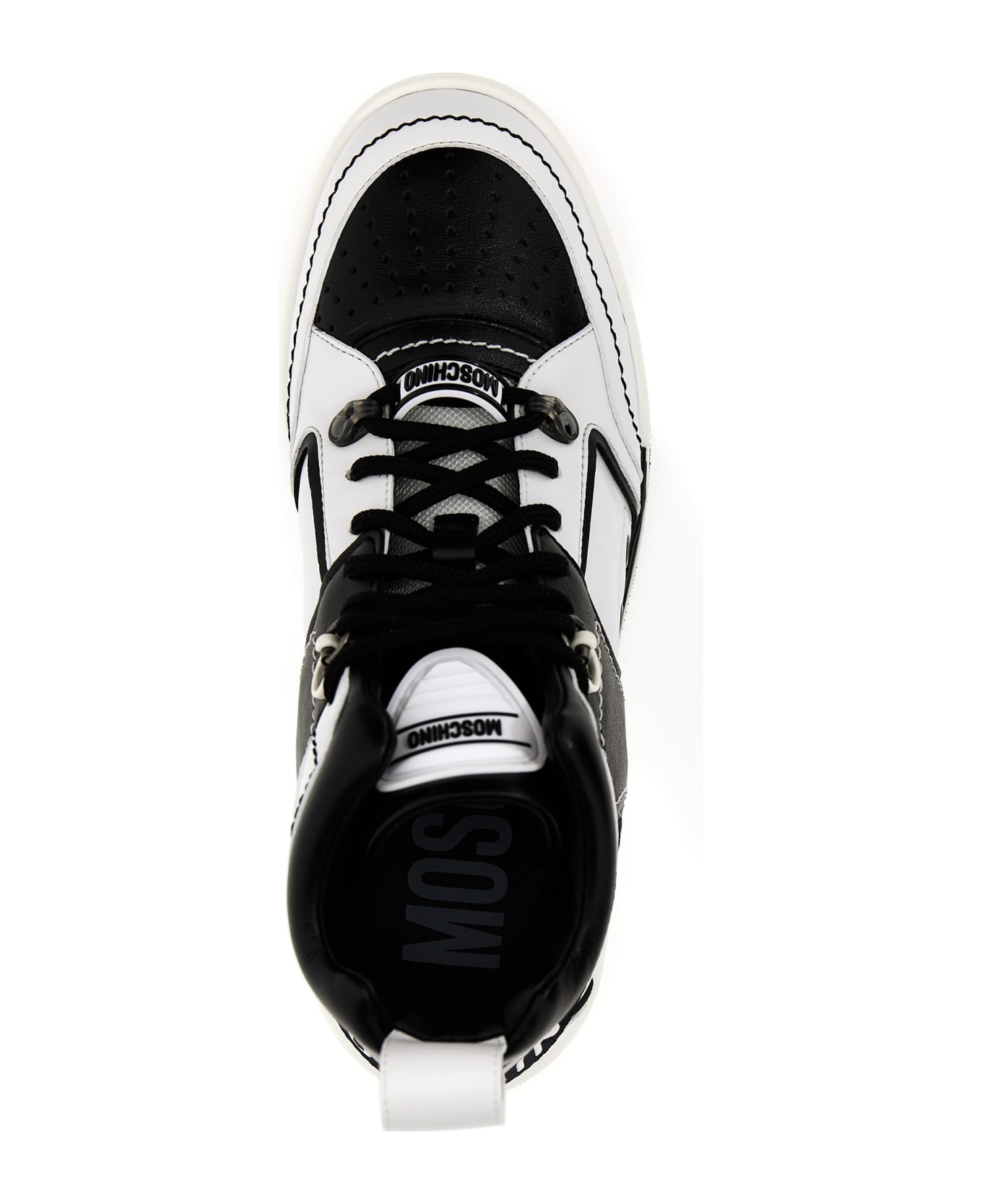 Moschino 'kevin' Sneakers - White/Black スニーカー