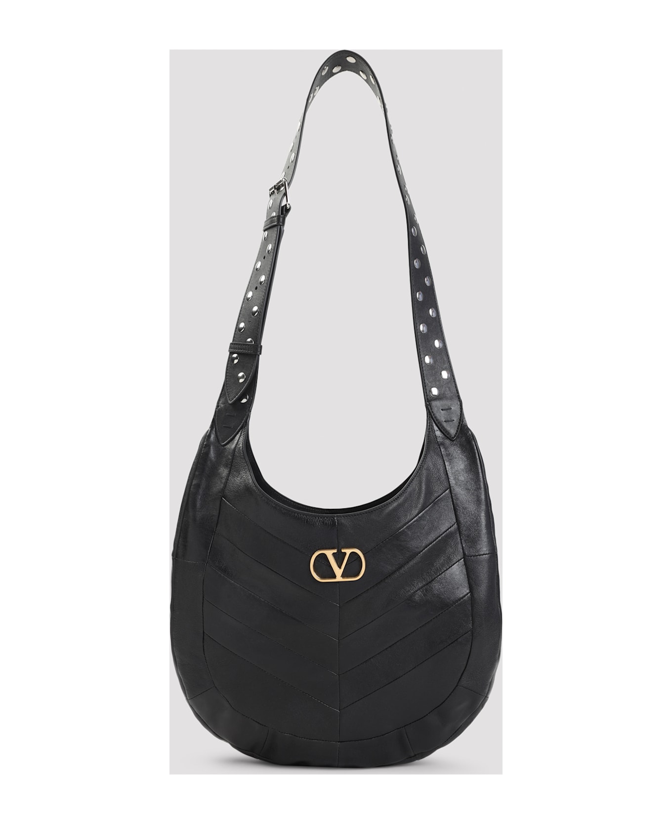 Valentino Garavani Hobo Shoulder Bag - No Nero