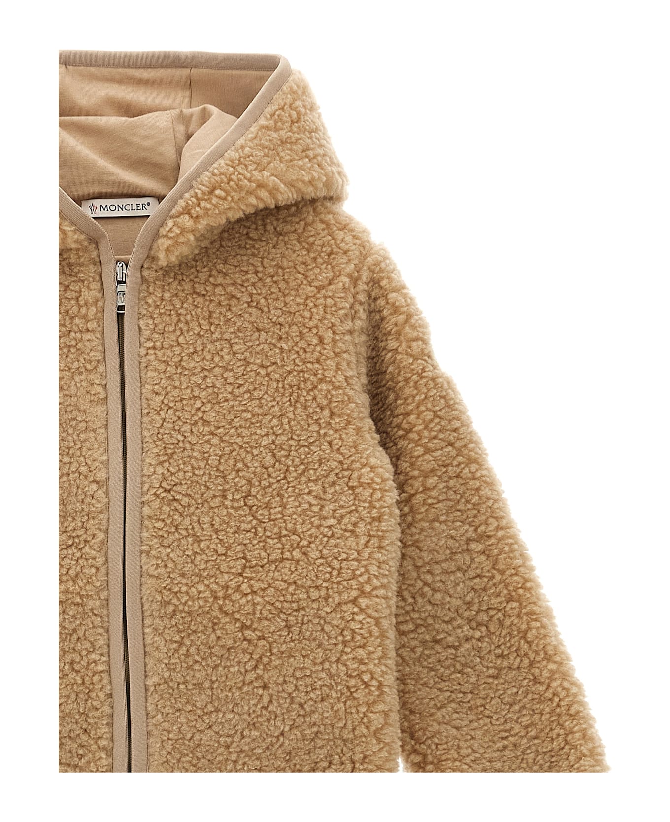 Moncler Teddy Hoodie - Beige