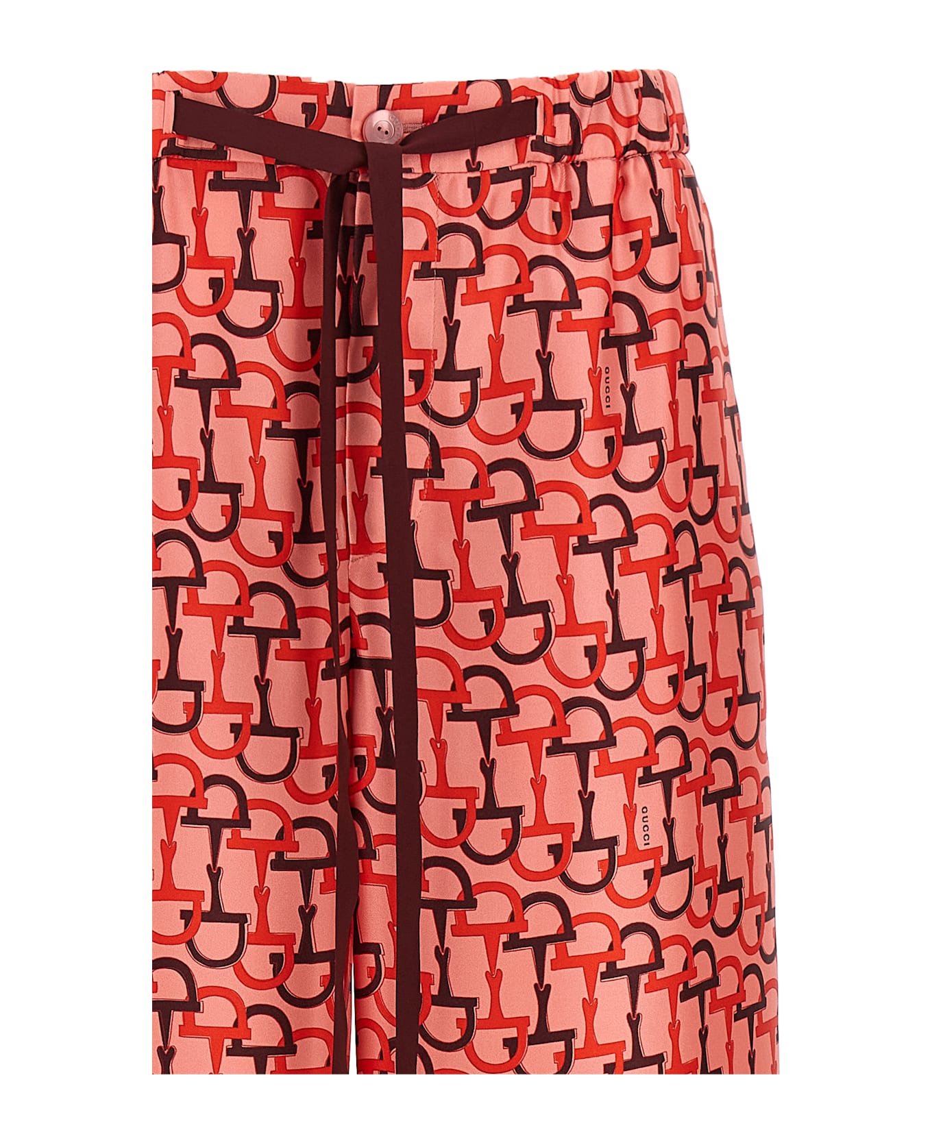 Gucci Horsebit Print Pants - Pink