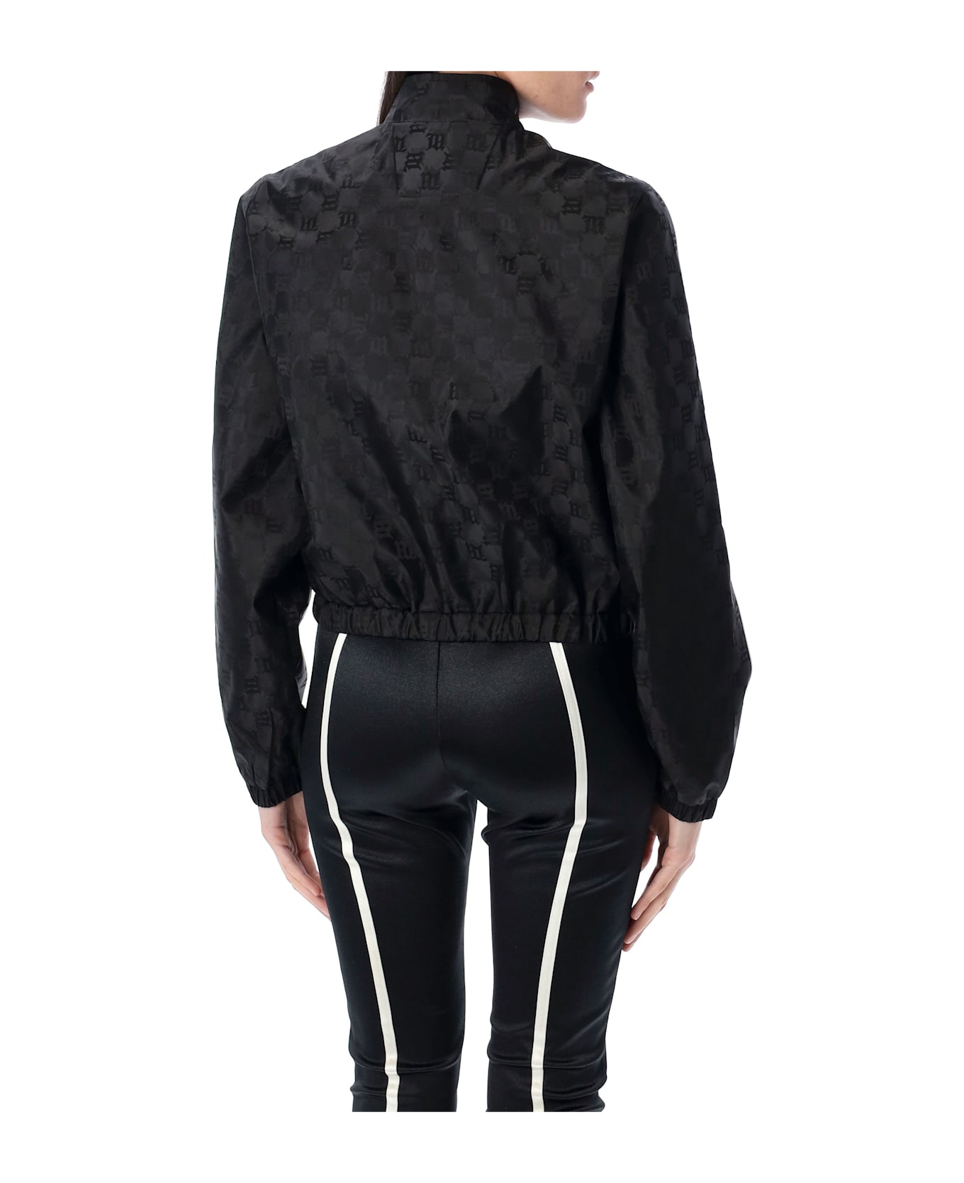 MISBHV Monogram Windbreaker - BLACK