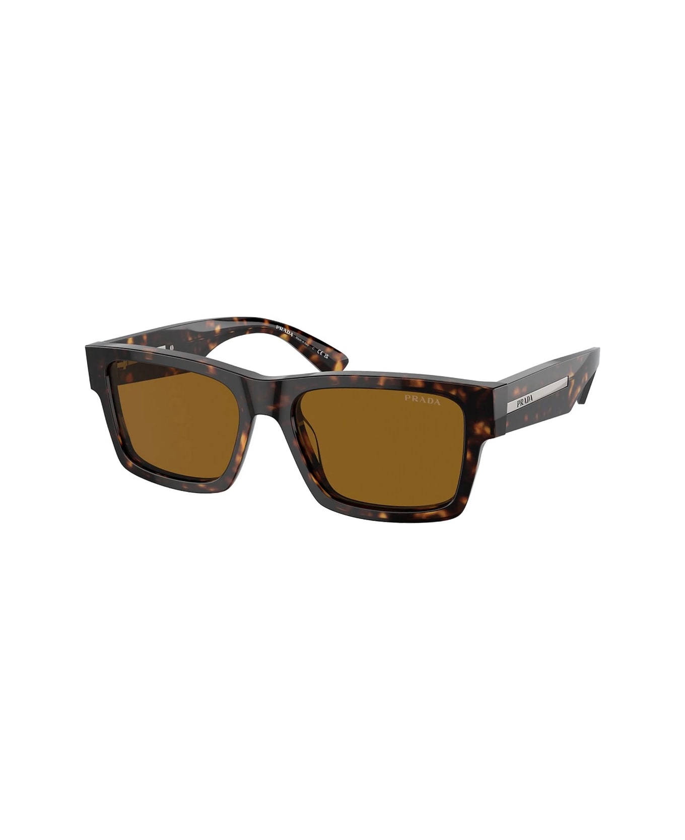 Prada Eyewear Pr25zs 2au0b0 Tartarugato Sunglasses - Marrone