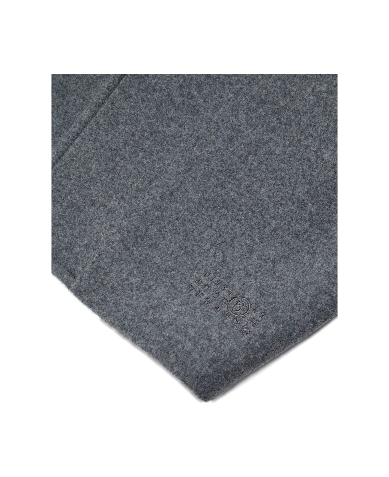 MM6 Maison Margiela Kids Wool Coat - Grey