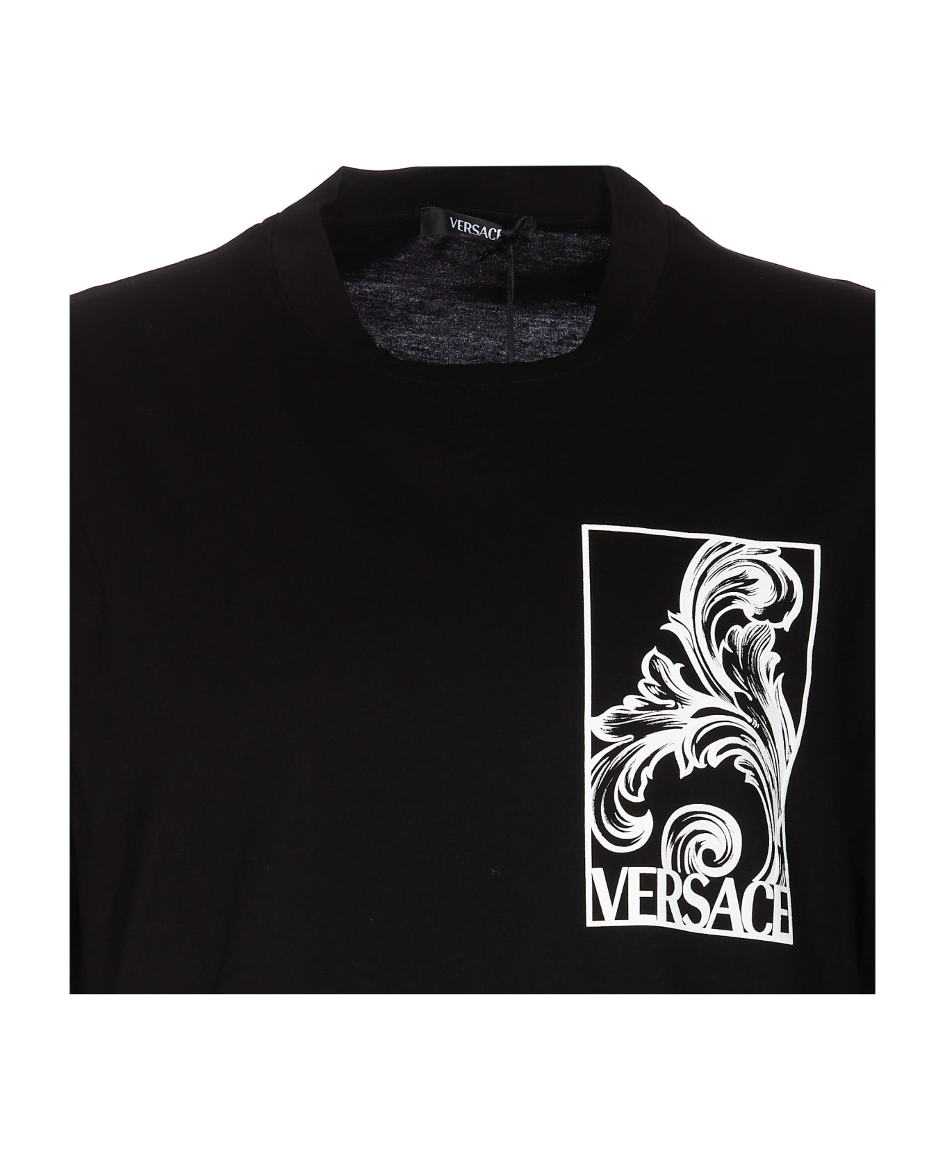 Versace Palmette T-shirt - Black