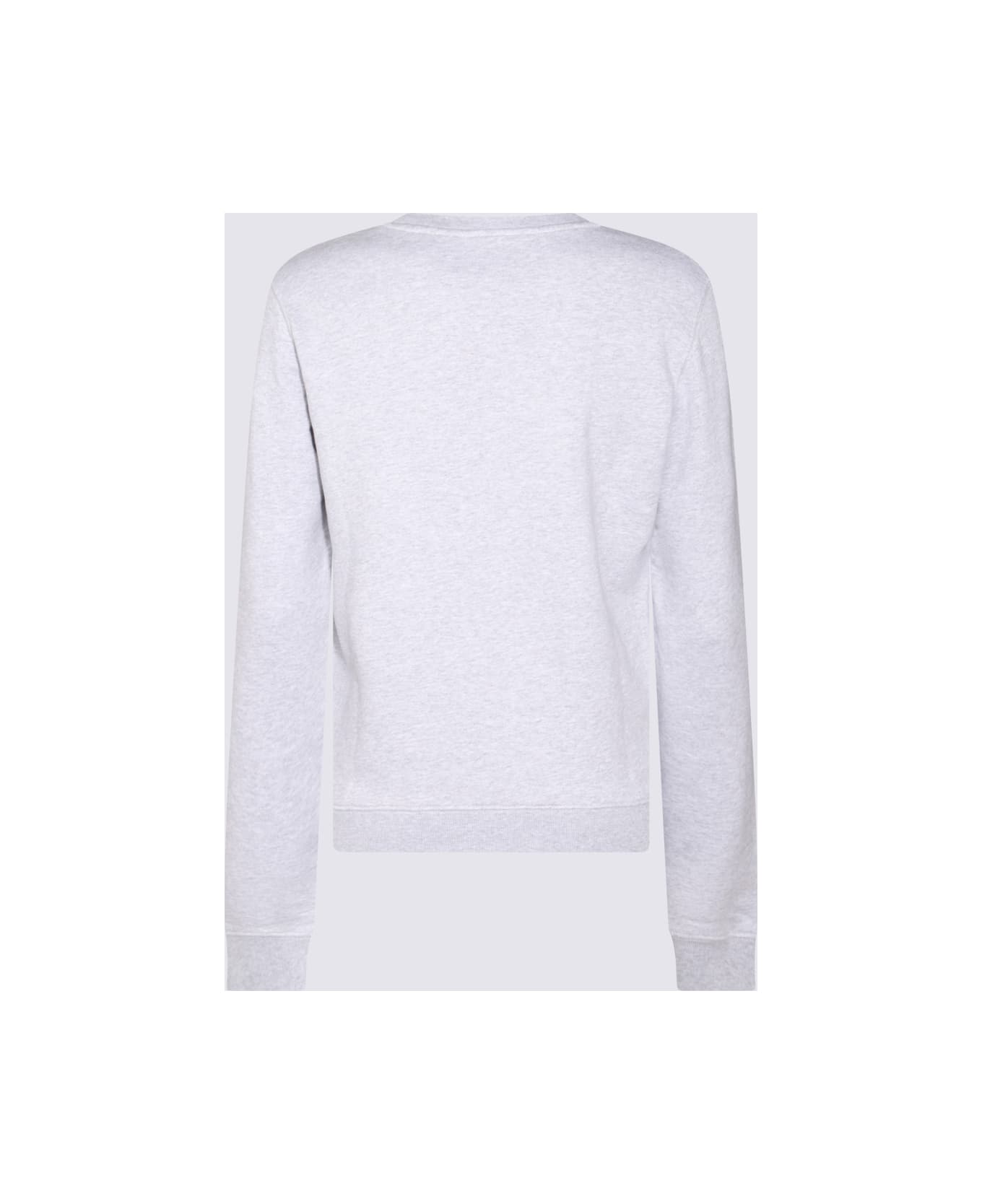 Maison Kitsuné Light Grey Cotton Sweatshirt - LIGHT GREY MELANGE