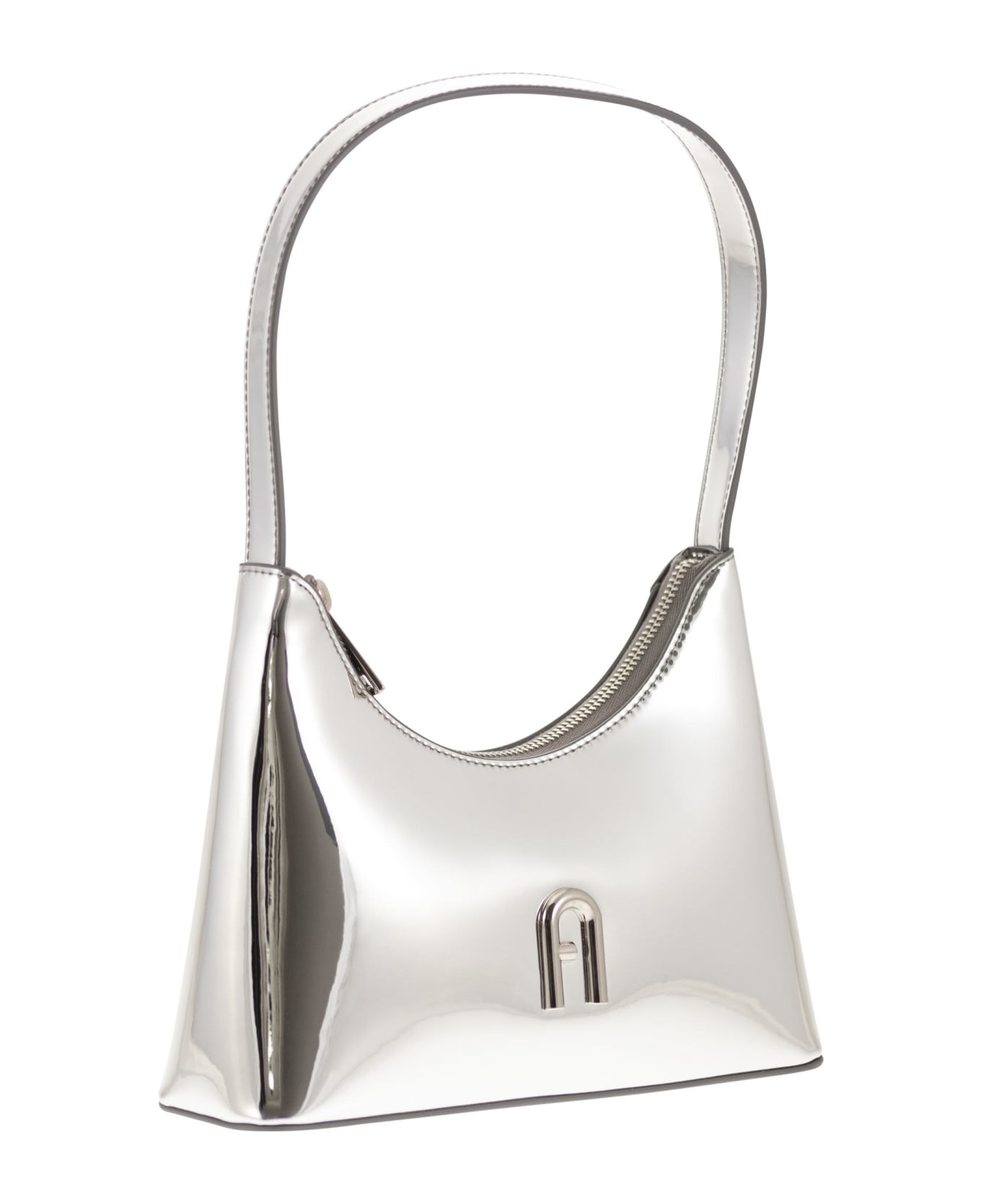 Furla Diamante - Mini Shoulder Bag - Silver