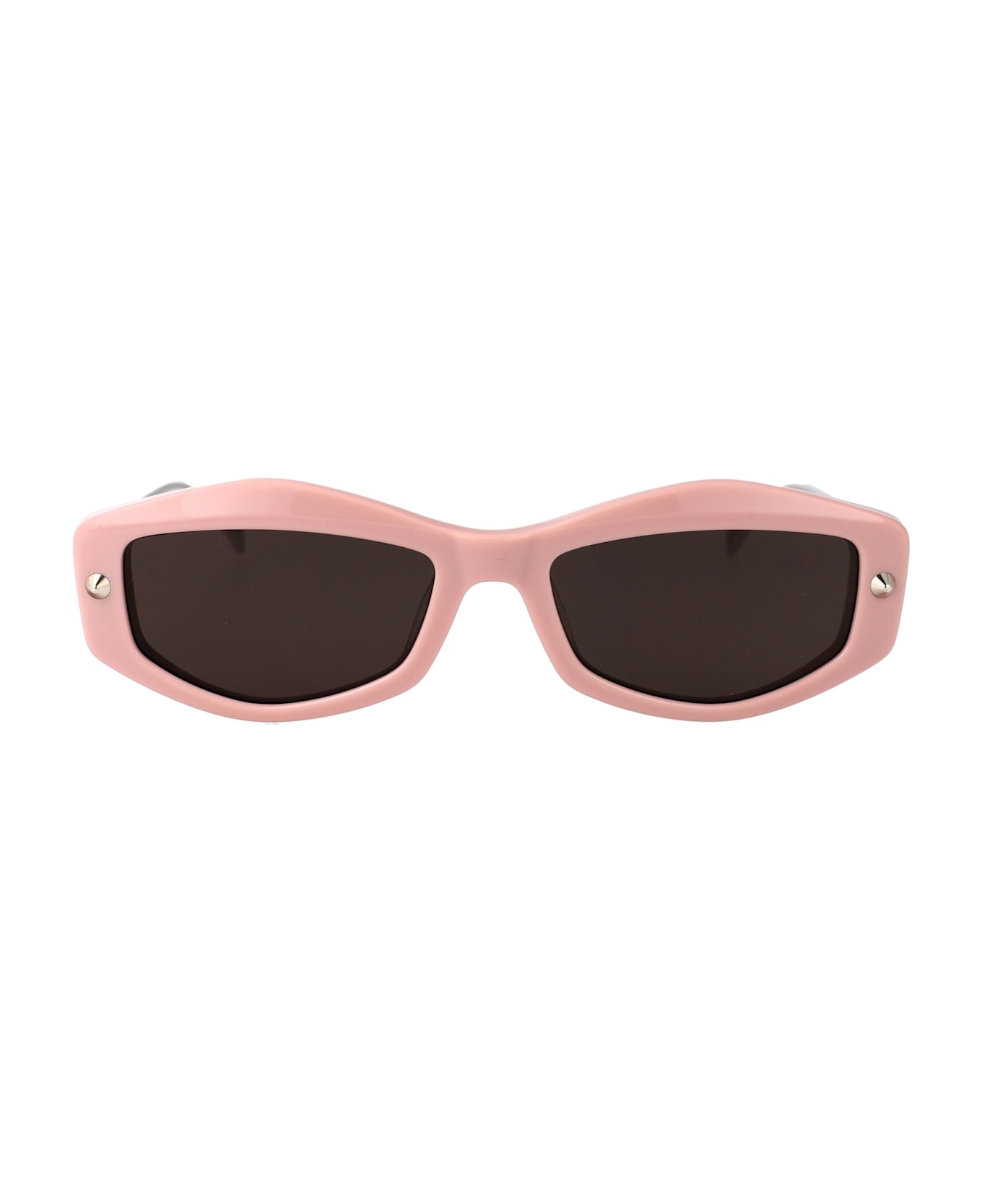 Alexander McQueen Eyewear Am0482s Sunglasses - PINK-SILVER-GREY