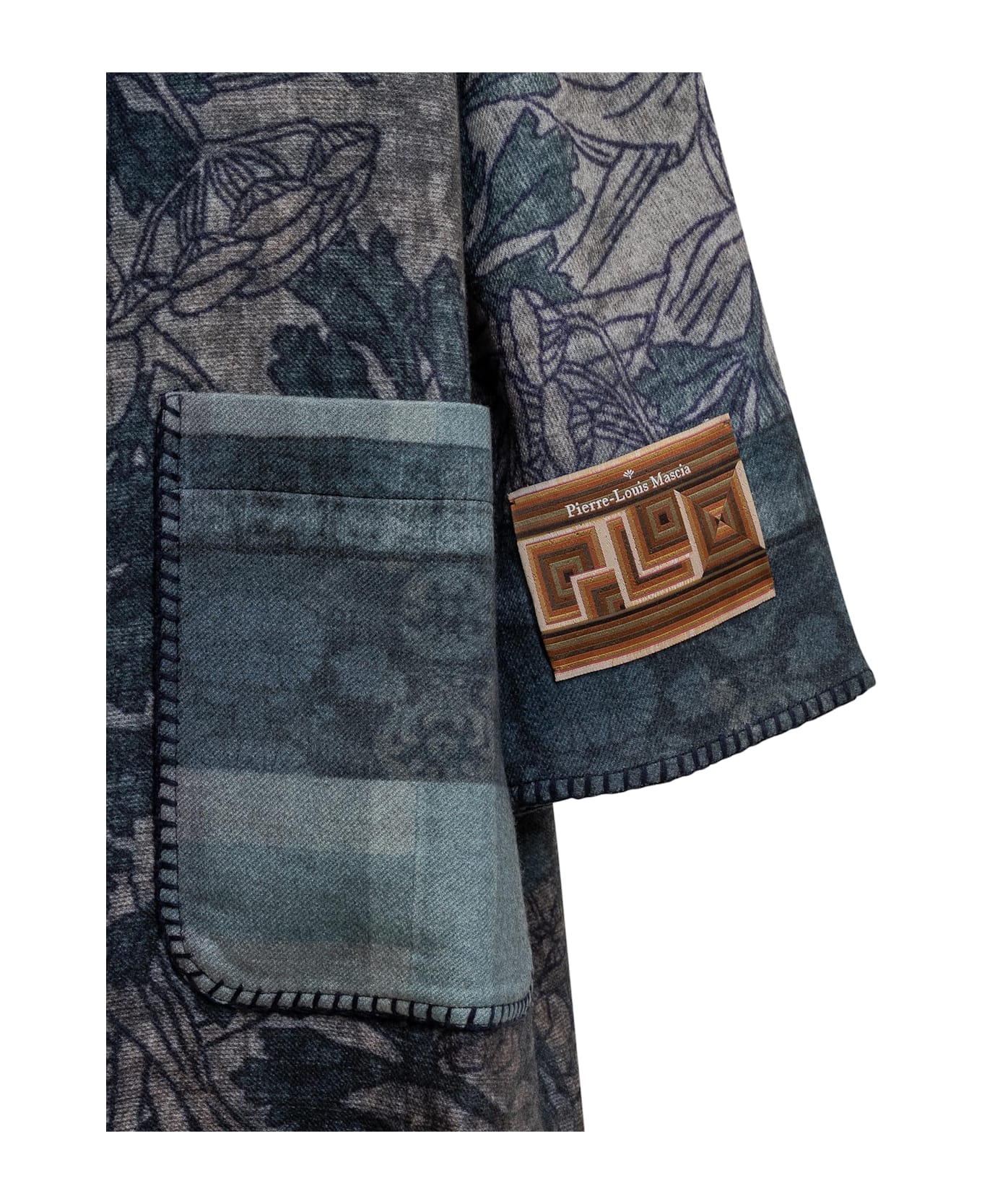 Pierre-Louis Mascia Pancake Kimono - BLU