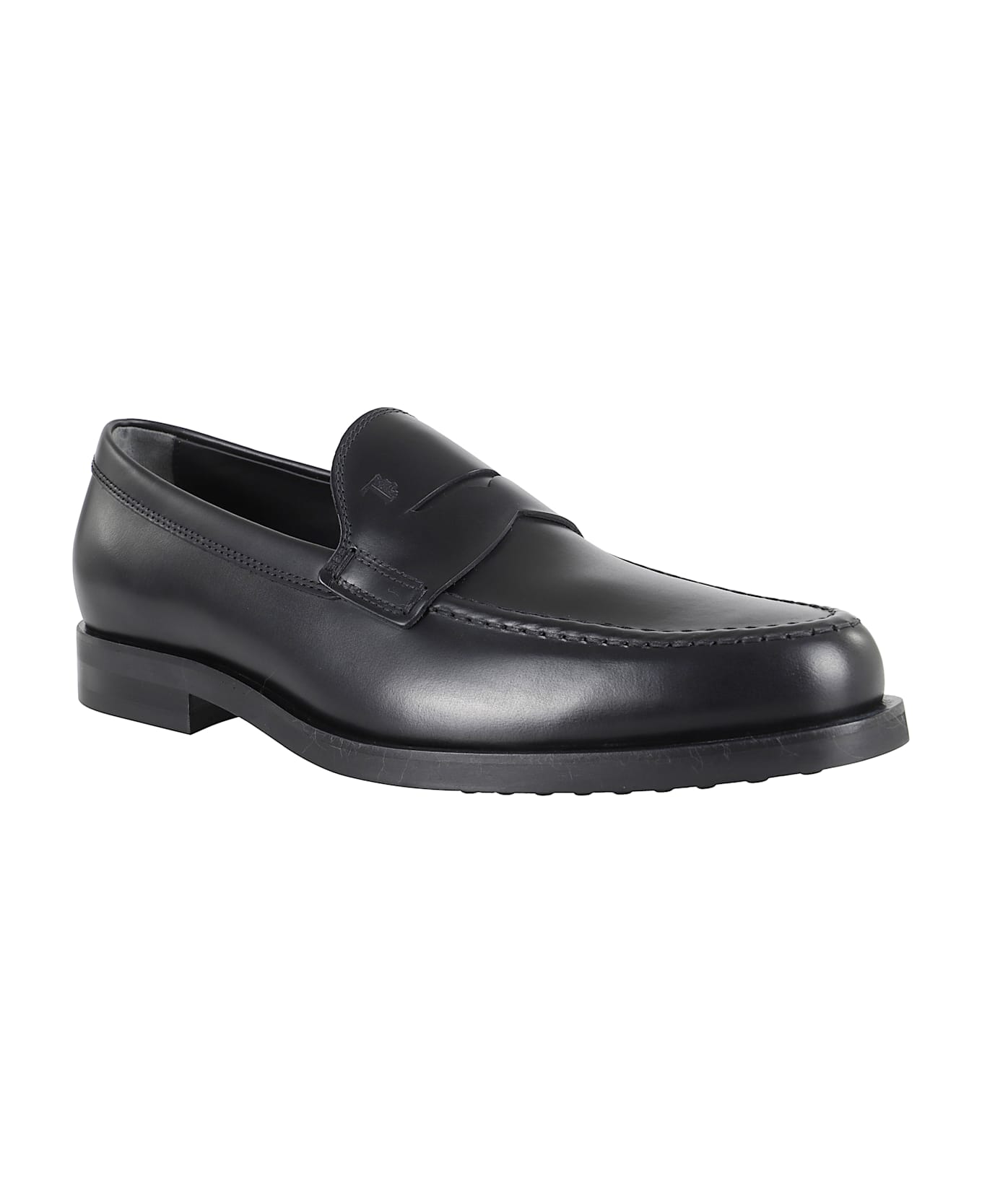 Tod's Mocassino Formale Gomma - Nero