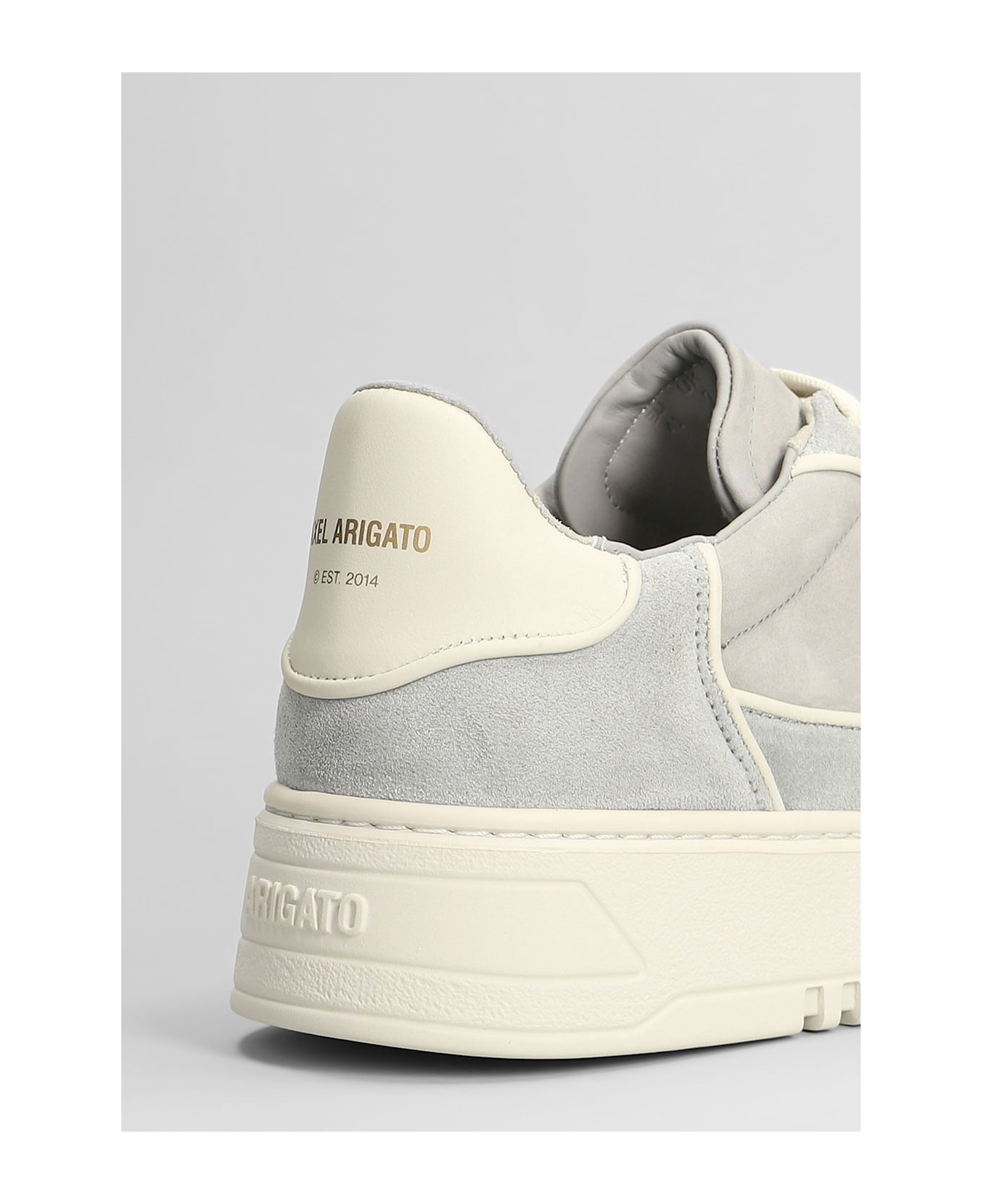Axel Arigato Orbit Sneakers In Grey Suede - grey