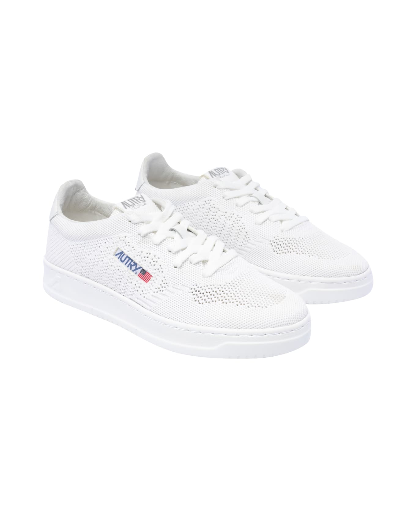 Autry Medalist Easeknit Sneakers - Bianco スニーカー