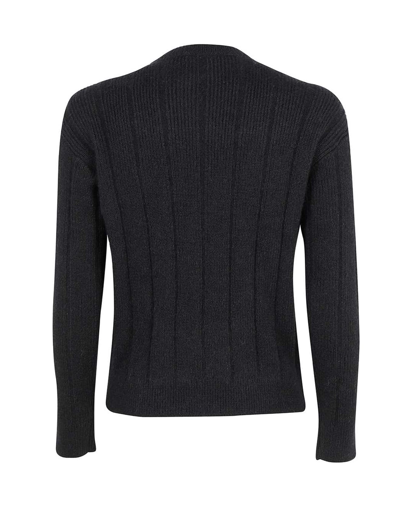 Saint Laurent Wool Pullover - Black