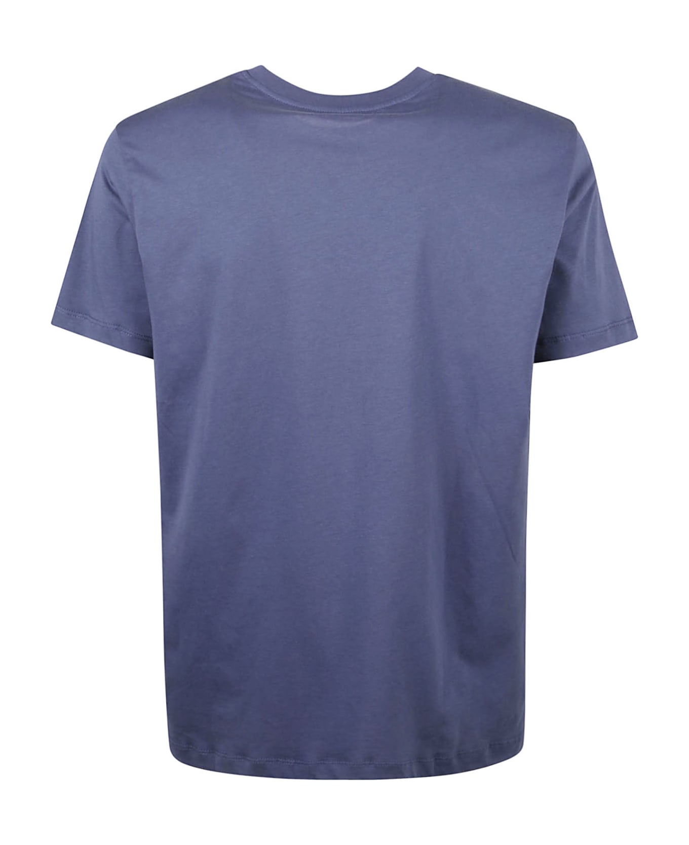 Vilebrequin Logo Print Regular T-shirt - Blue Yatch シャツ