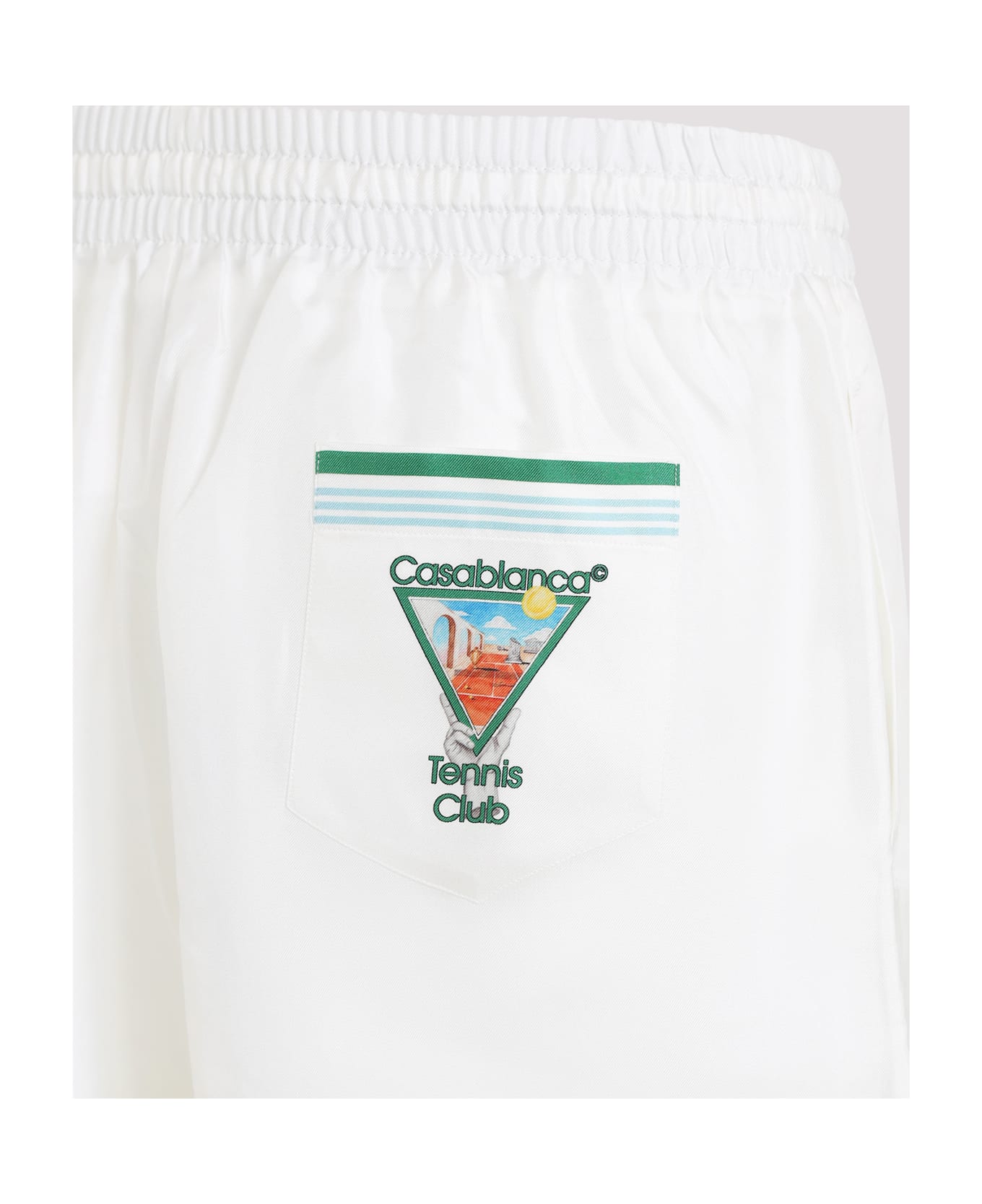 Casablanca Drawstring Shorts - Metaphysical Tennis Icon