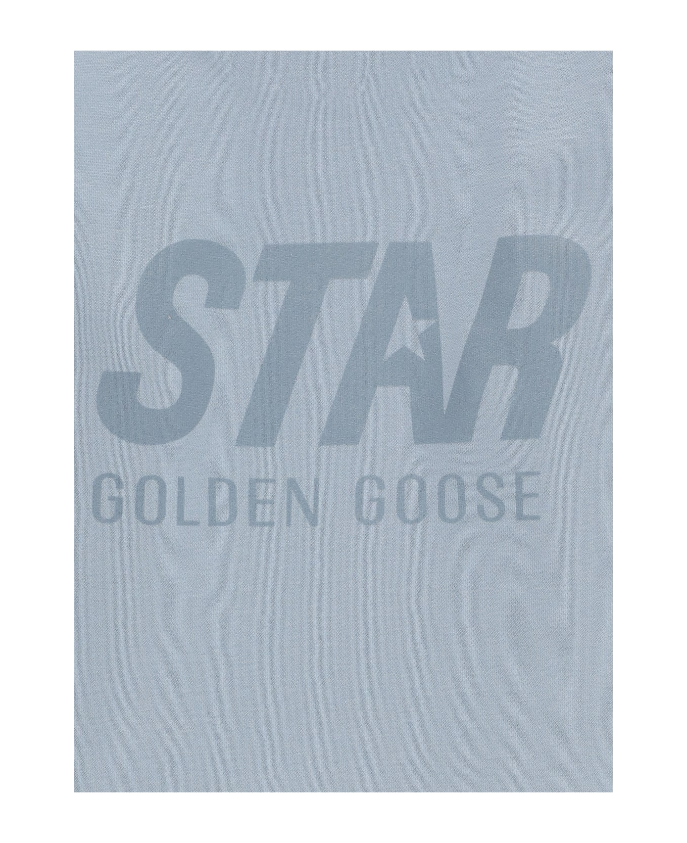 Golden Goose Logoed Sweatshirt - Light Blue