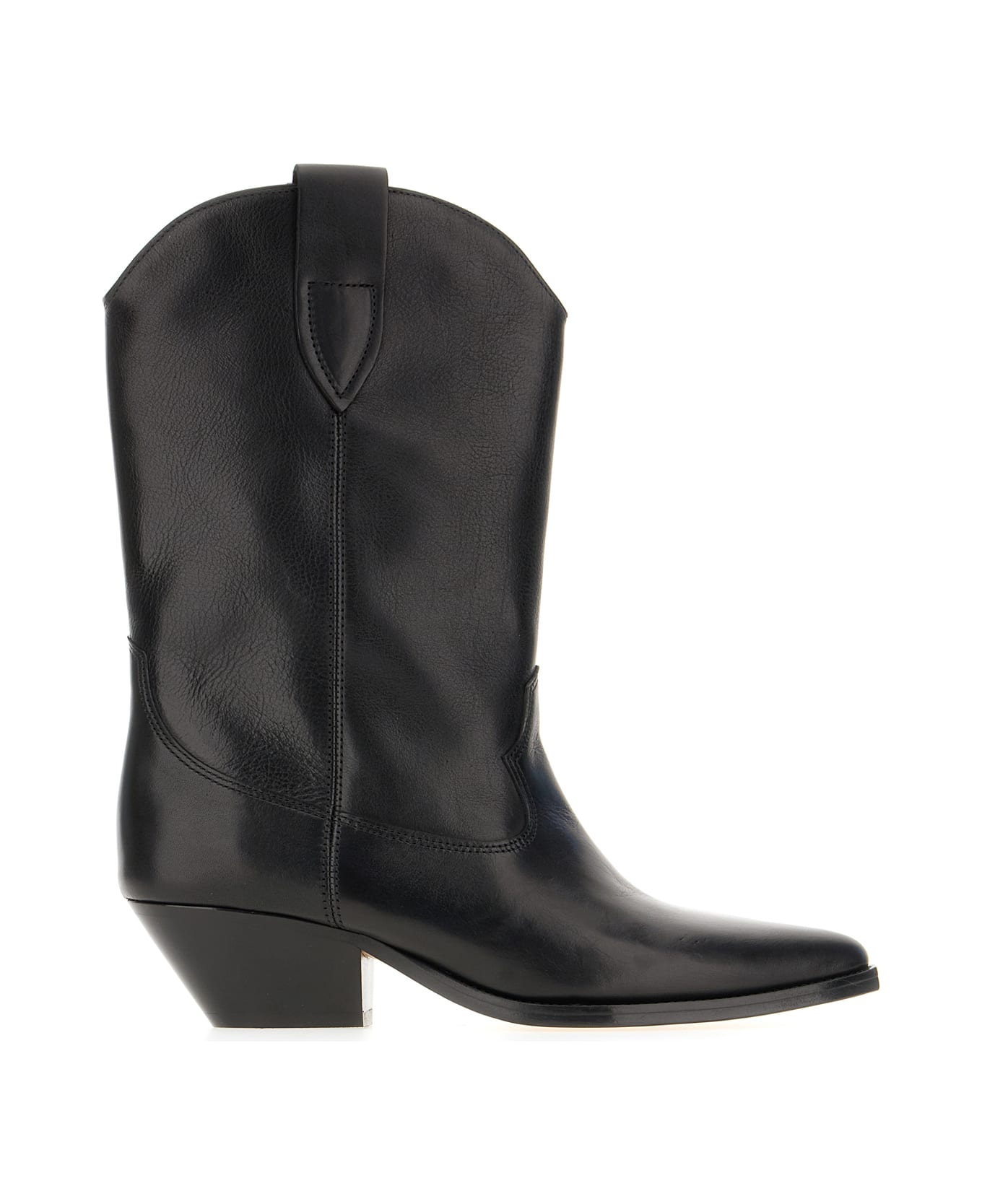 Marant Étoile Black Leather Duerto Boots - Black