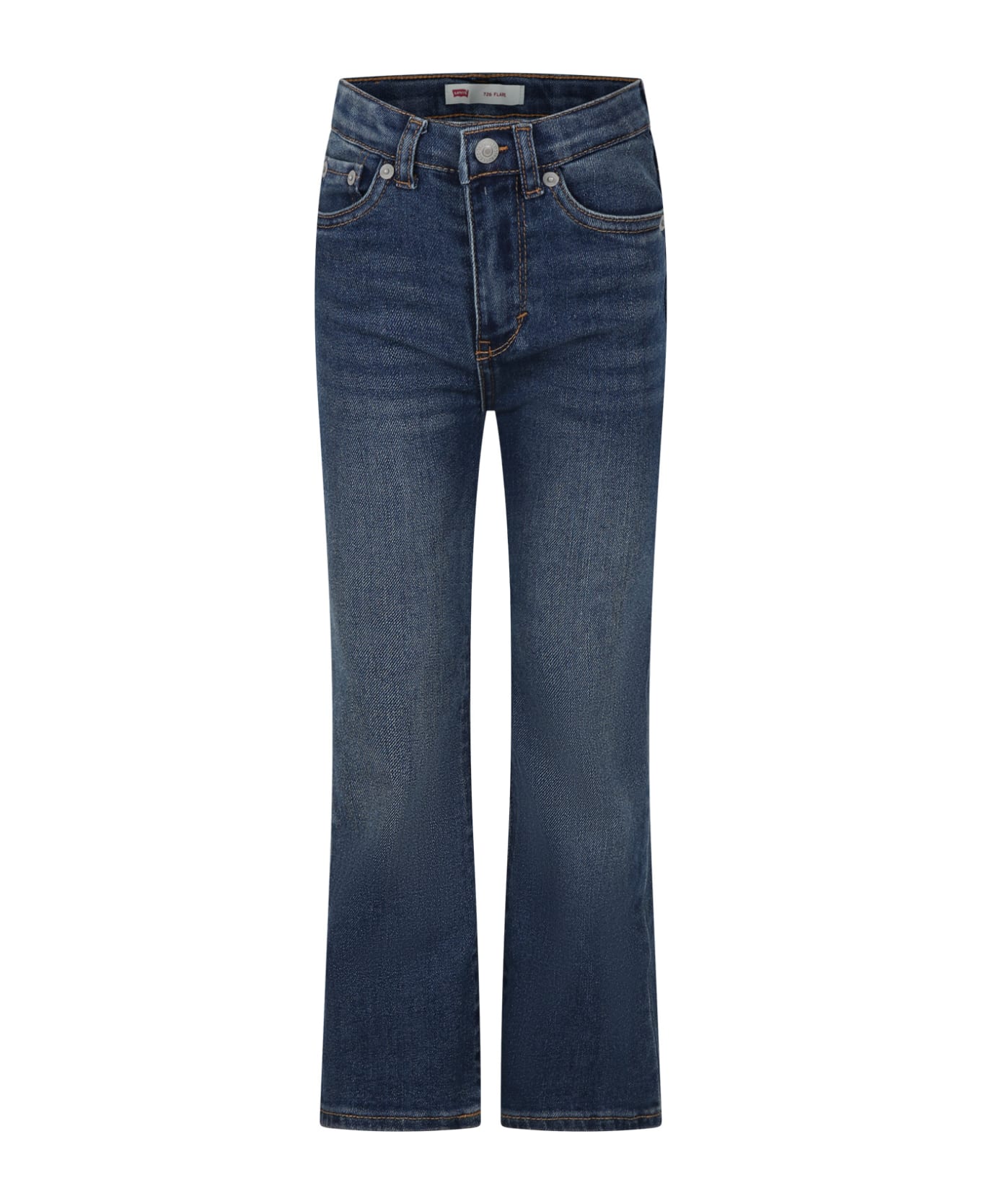 Levi's Denim Jeans For Girl With Logo Patch - Denim