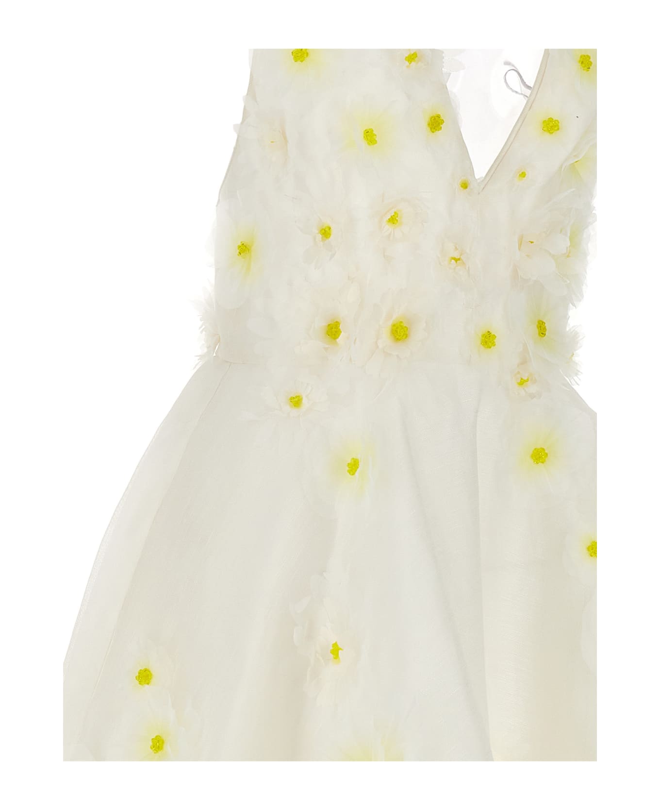 Zimmermann 'matchmaker Daisy' Mini Dress - White