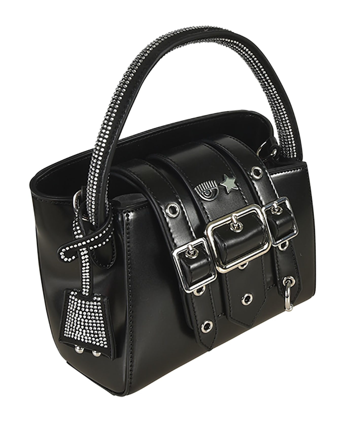 Chiara Ferragni Multi-strapped Tote - Black