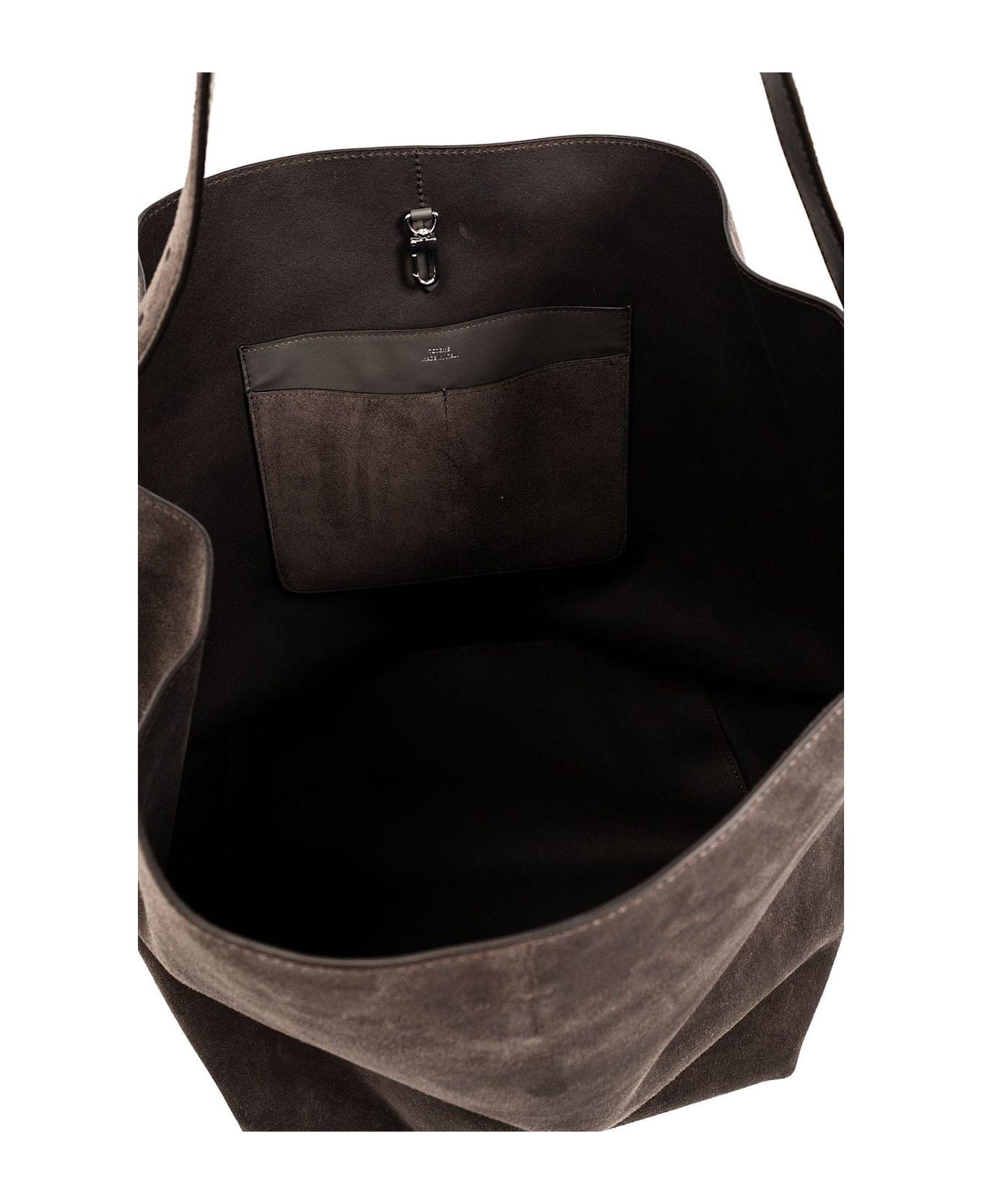 Totême Belted Open Top Tote Bag - Grey