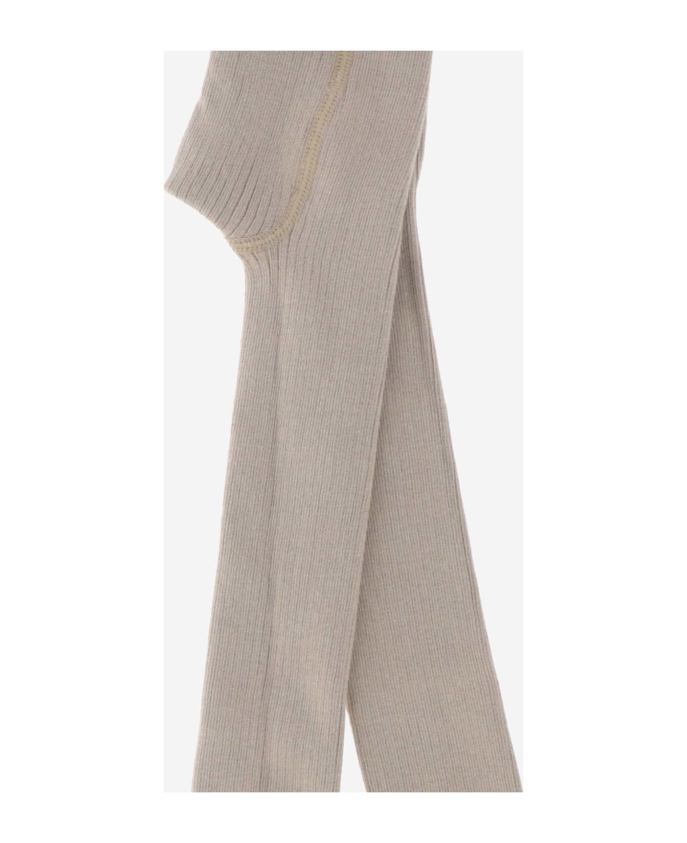 Bonpoint Stretch Cotton Socks - Beige