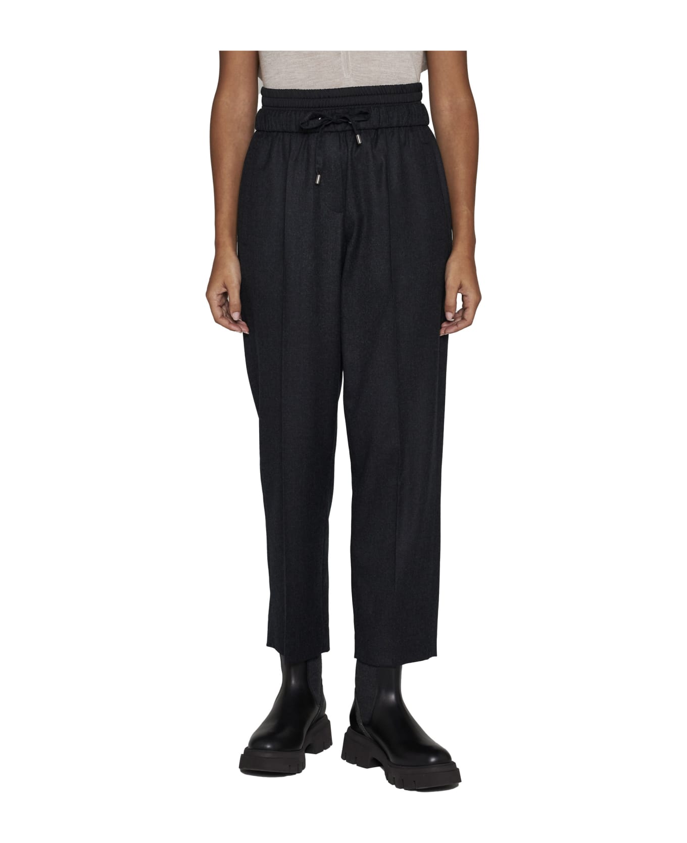 Brunello Cucinelli Pants - Grigio