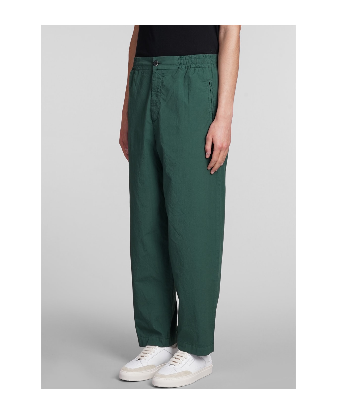 Barena Ameo Pants In Green Cotton - green