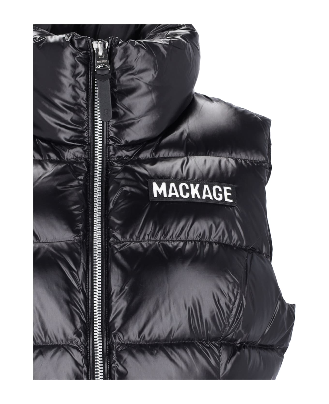 Mackage 'chaya' Padded Vest - Black  