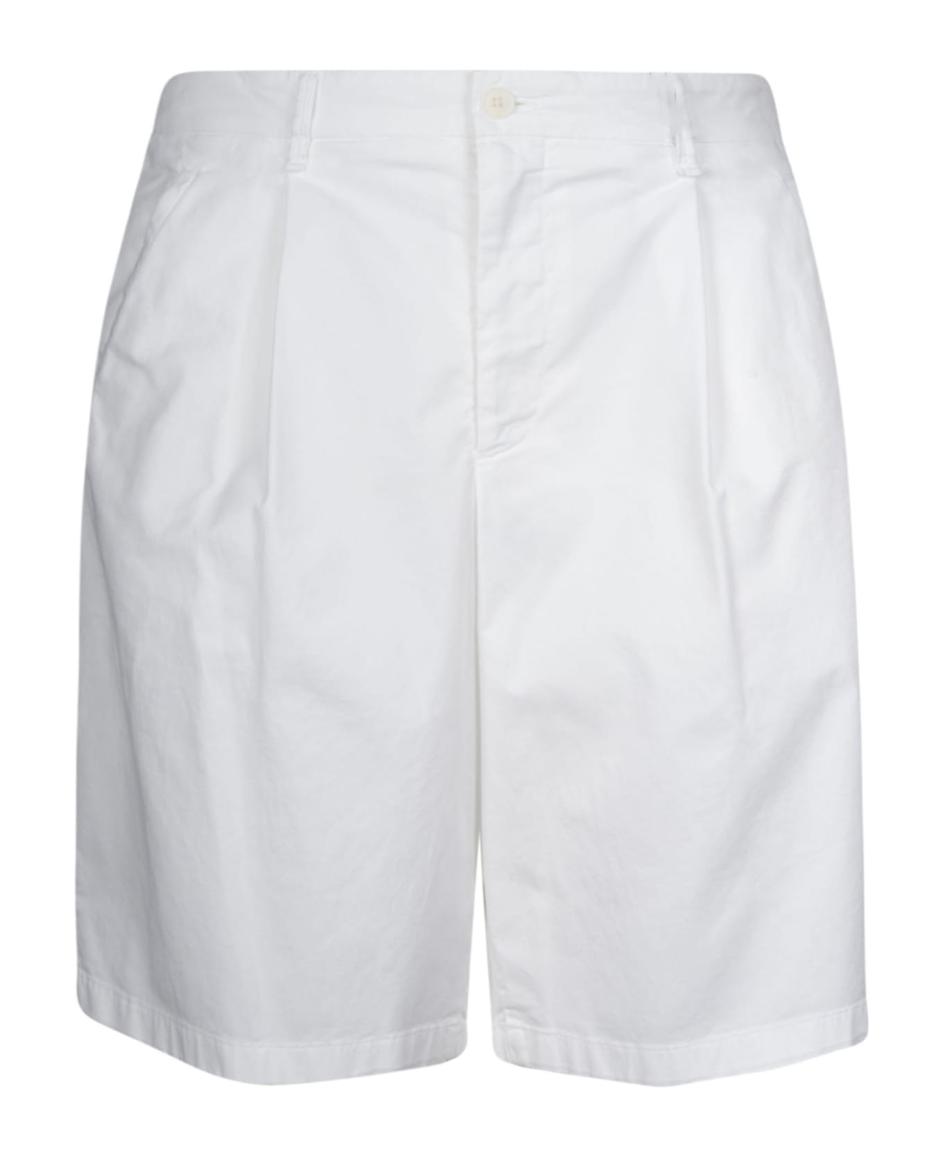 Giorgio Armani Buttoned Shorts - Brillant White