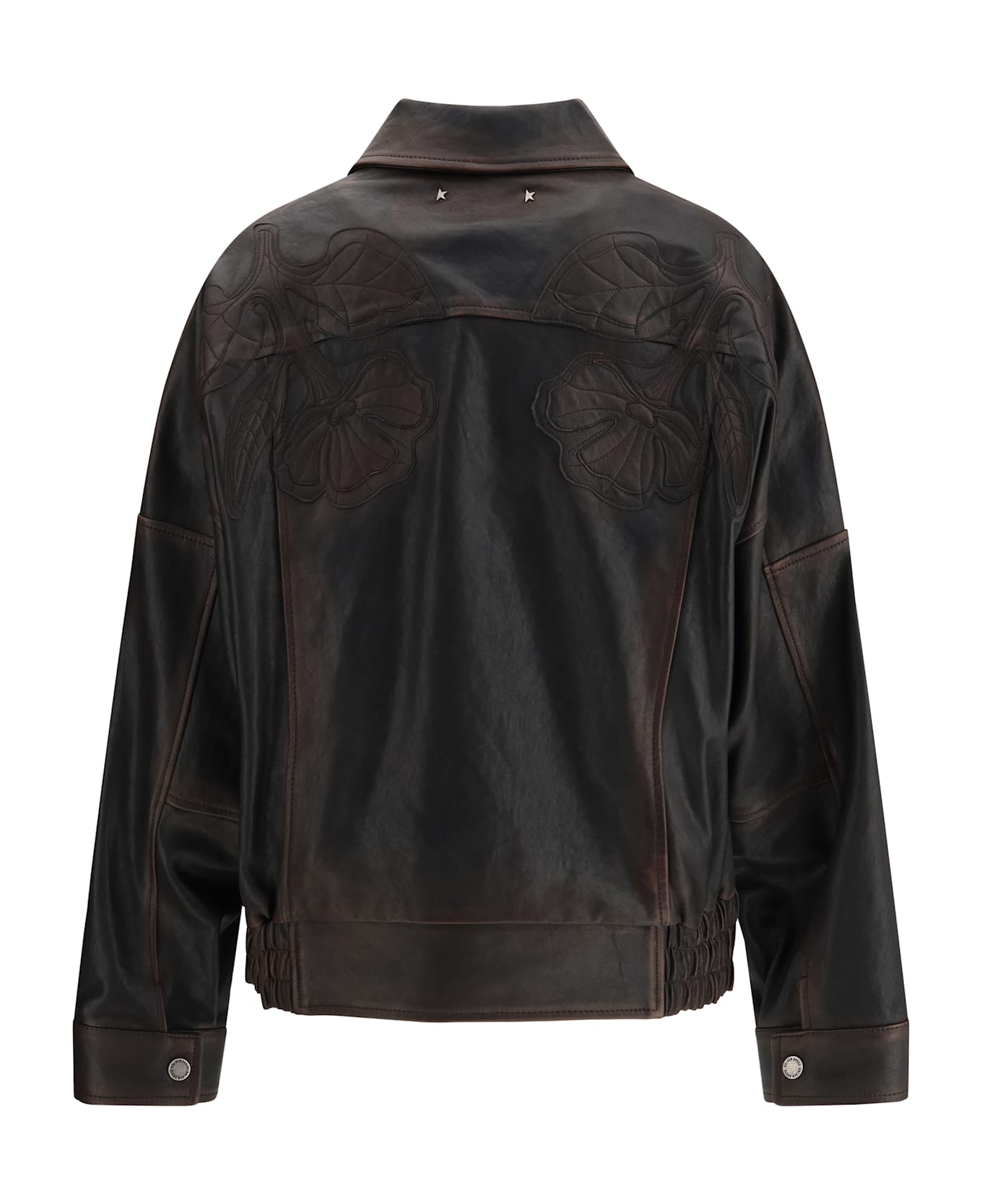 Golden Goose Nappa Leather Bomber Jacket