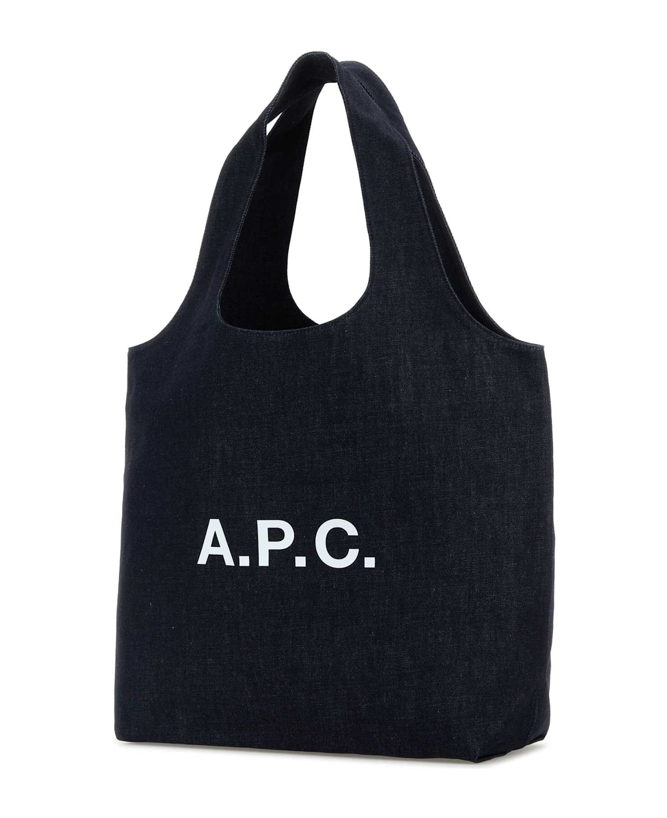 A.P.C. Denim Ninon Shopping Bag - INDIGO