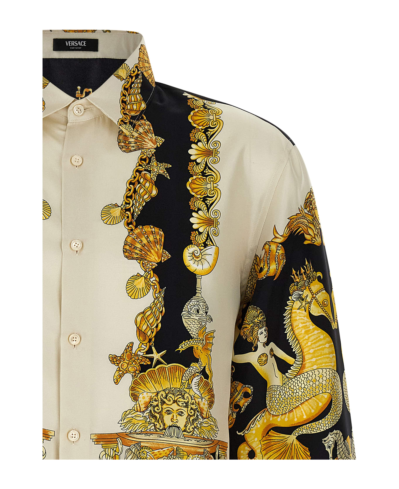 Versace 
coral Theatre
 Shirt - Multicolor