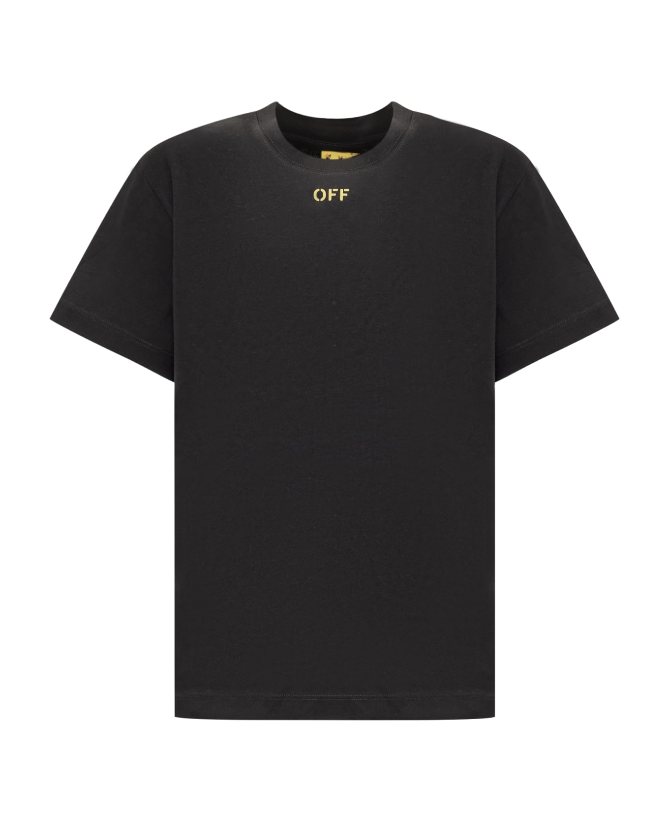 Off-White T-shirt - BLACK LIME