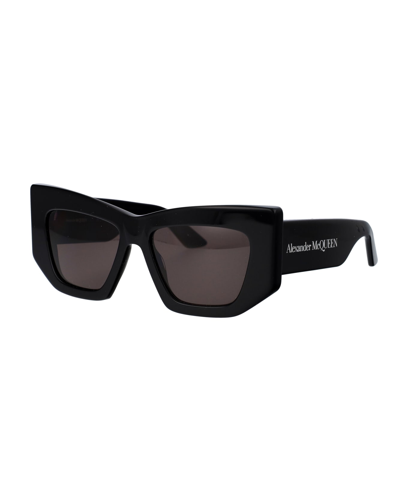 Alexander McQueen Eyewear Am0448s Sunglasses - 001 BLACK BLACK GREY