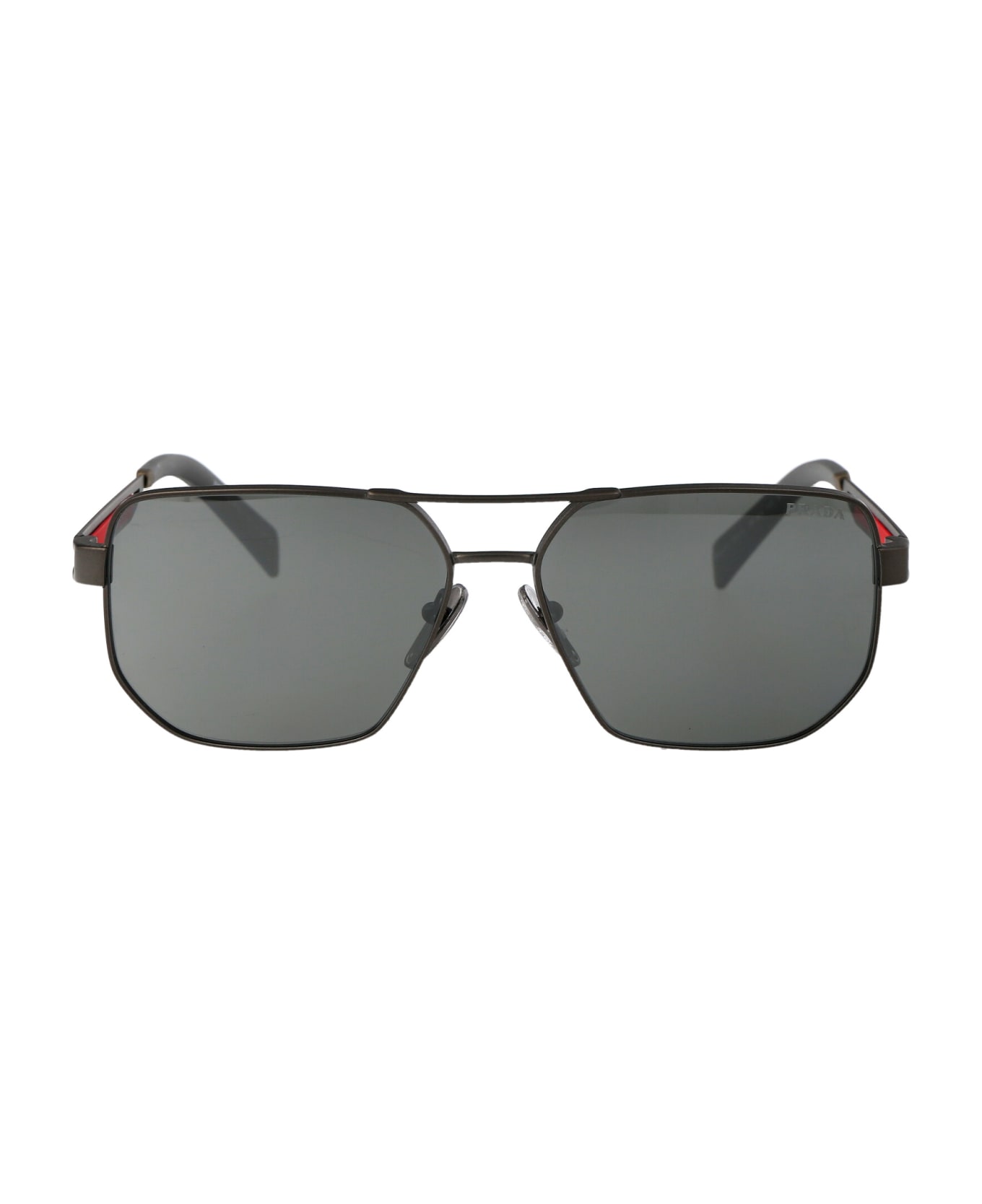 Prada Linea Rossa 0ps 51zs Sunglasses - 19K60A Matte Gunmetal