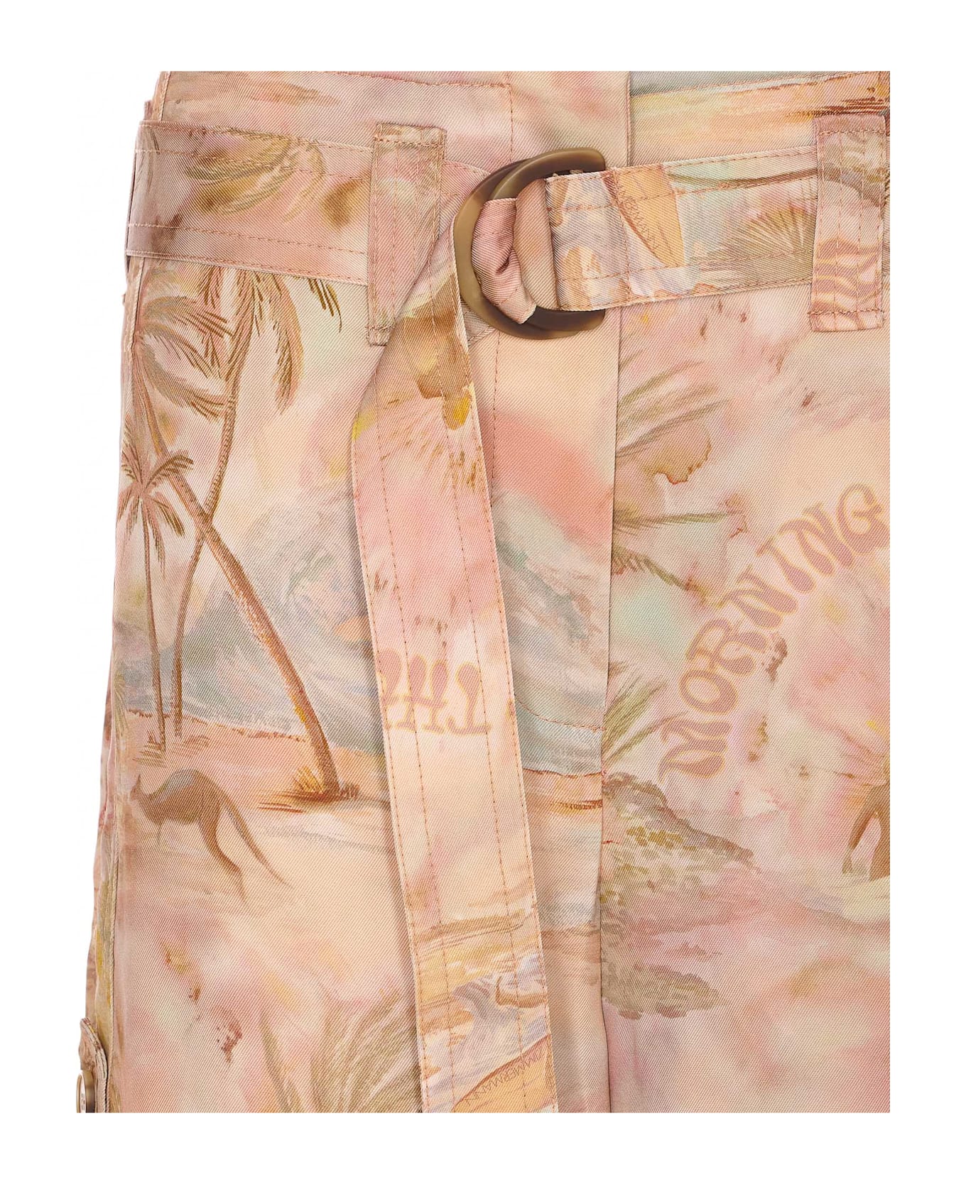 Zimmermann Illuminate Pants - ORANGE