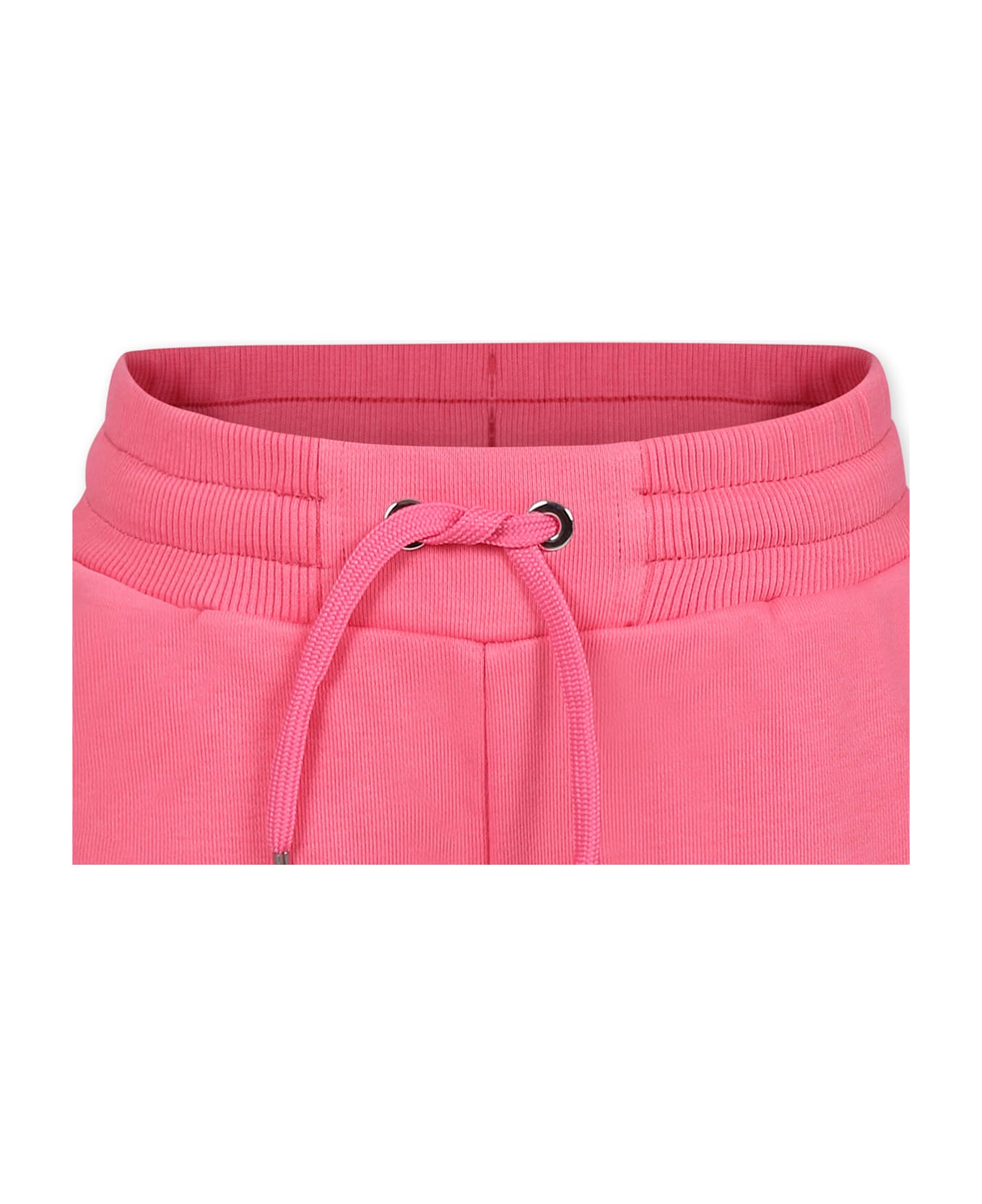 Givenchy Pink Shorts For Girl With Logo - Pink