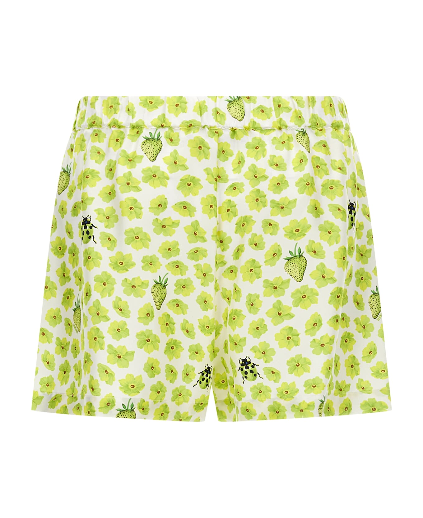 Versace 'strawberry Garden' Shorts - Multicolor