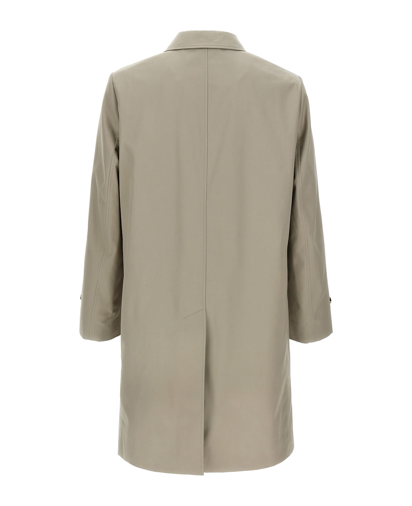 Burberry Medium Car Coat - Gray