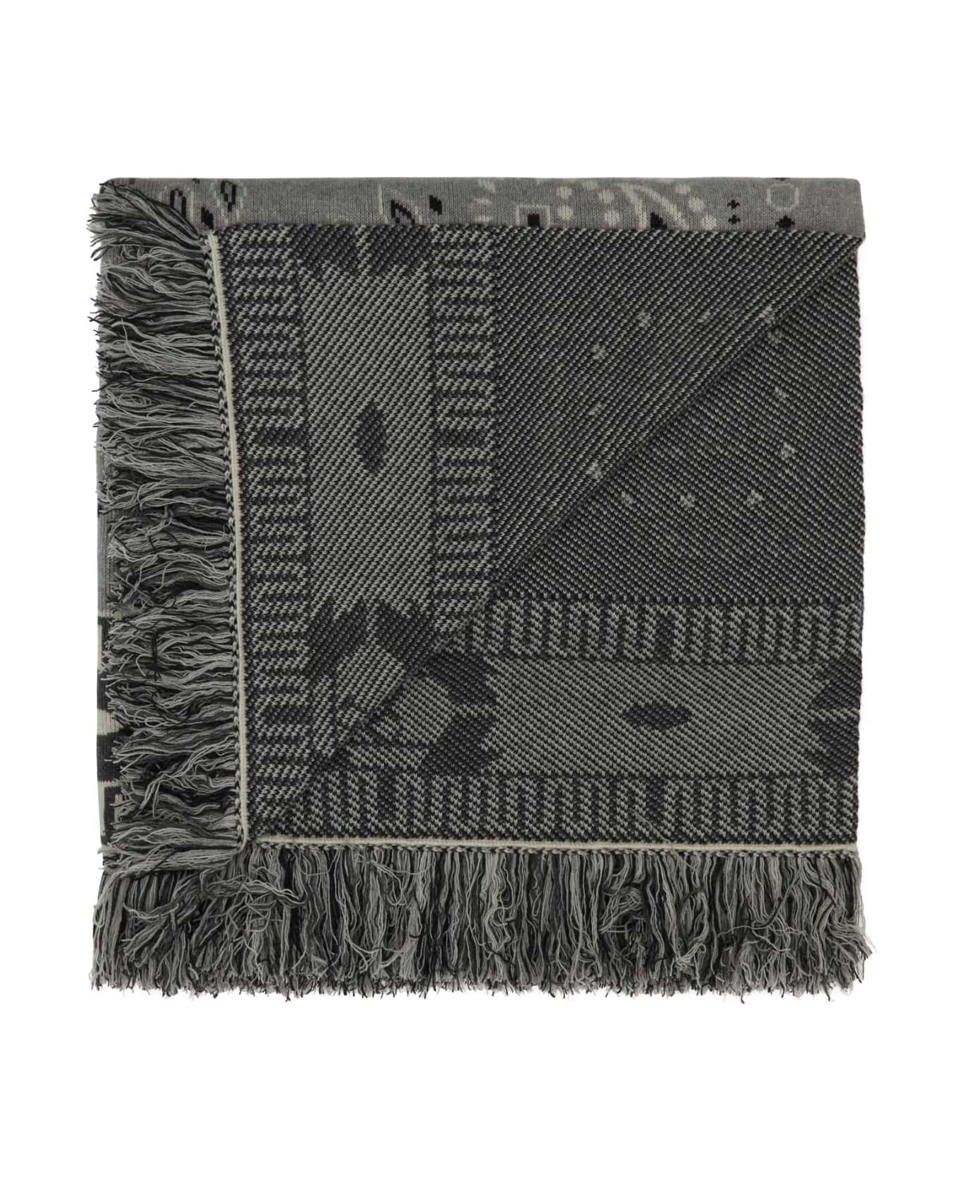 Alanui Embroidered Cashmere Blend Icon Blanket - 0506