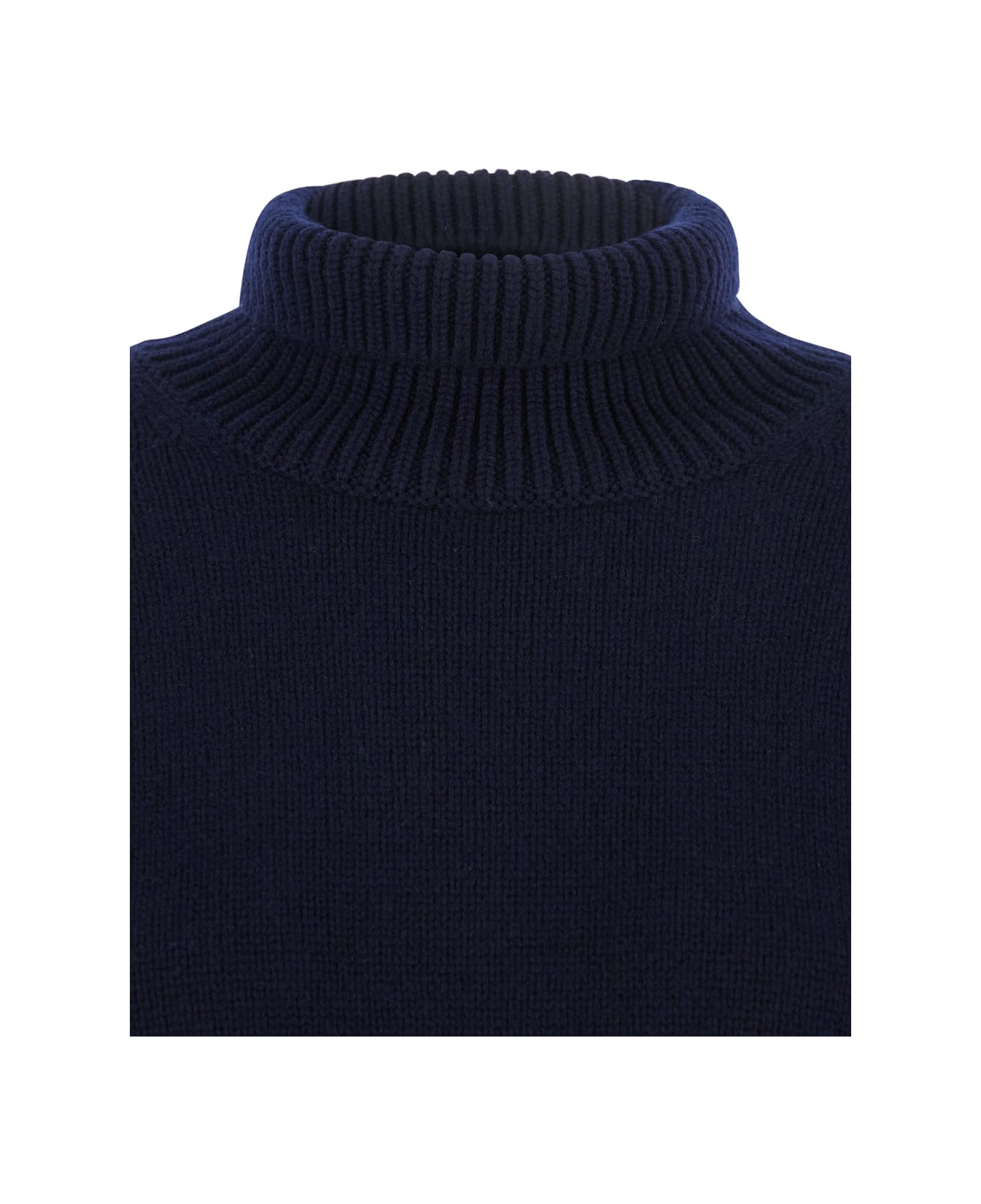 Lisa Yang 
heidi
 Blue Turtleneck Knit Sweater In Cashmere Woman - Blue