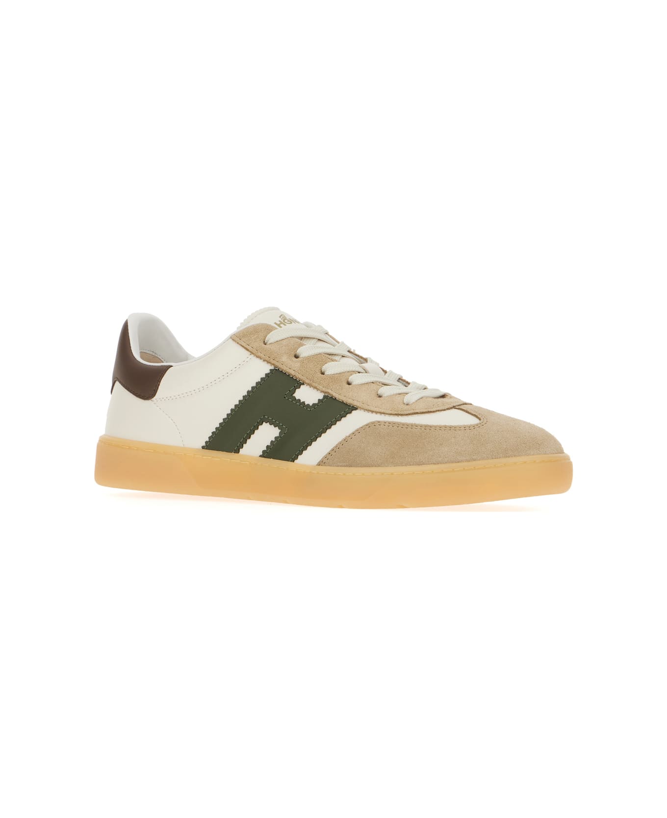 Hogan Multicolor Leather Cool Sneakers - BEIGE NOTTE