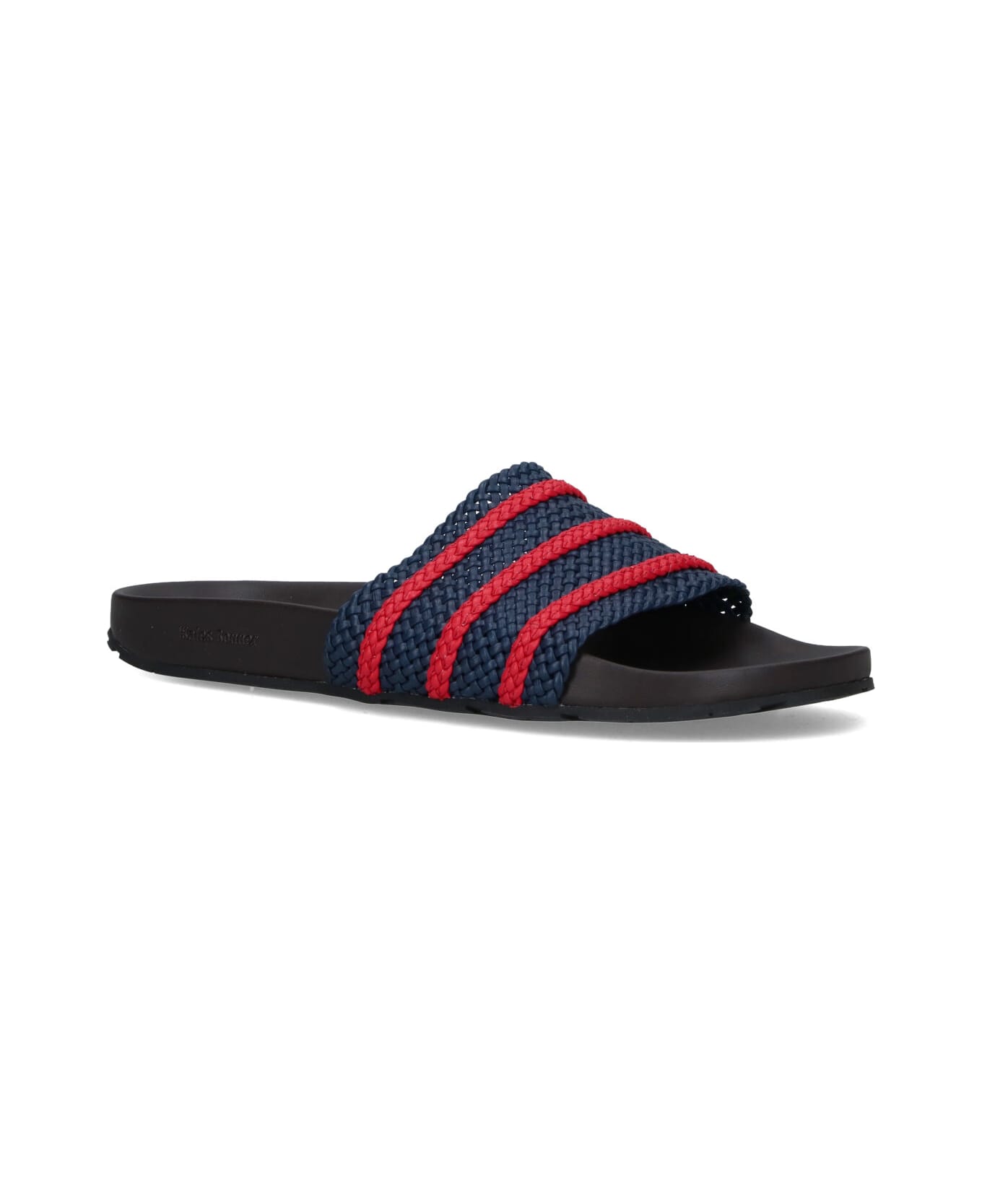 Adidas Originals by Wales Bonner "adilette" Slides - Blue